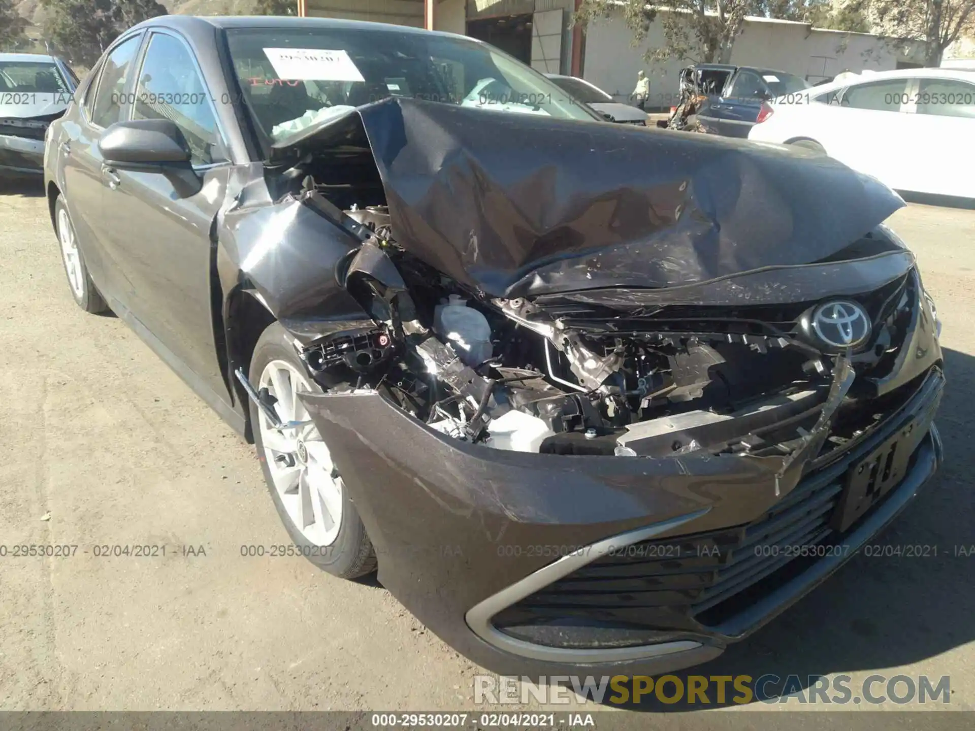 6 Photograph of a damaged car 4T1C11AK3MU409040 TOYOTA CAMRY 2021