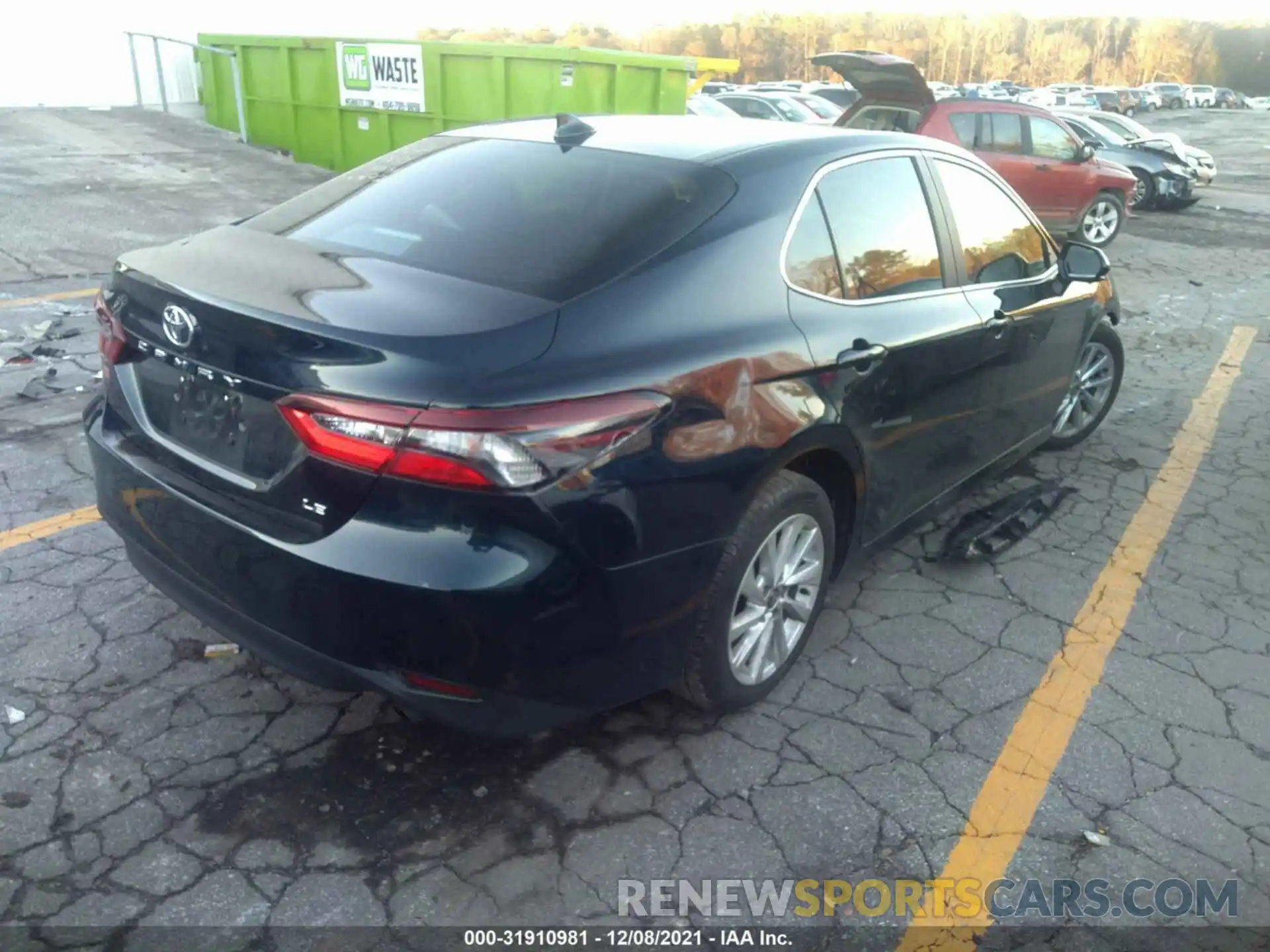 4 Photograph of a damaged car 4T1C11AK3MU419261 TOYOTA CAMRY 2021