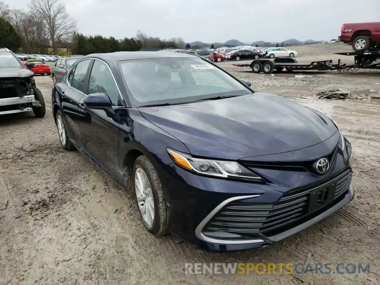 1 Photograph of a damaged car 4T1C11AK3MU421043 TOYOTA CAMRY 2021