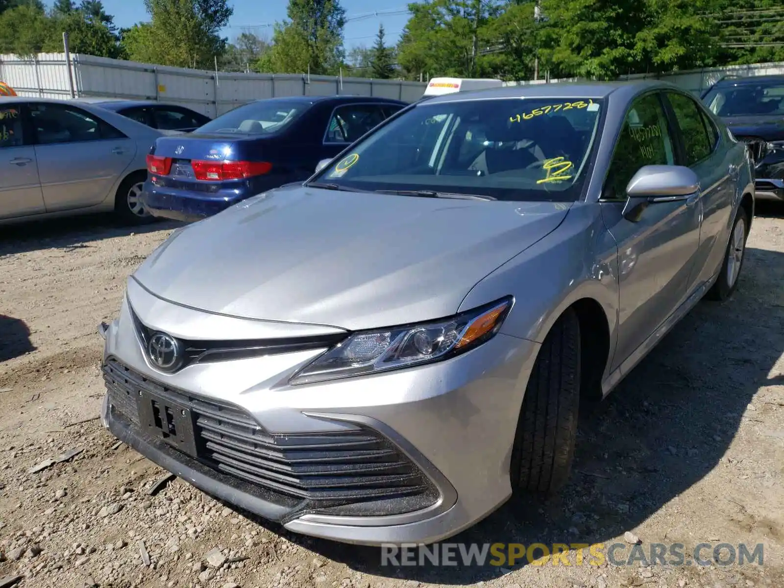 2 Photograph of a damaged car 4T1C11AK3MU428252 TOYOTA CAMRY 2021