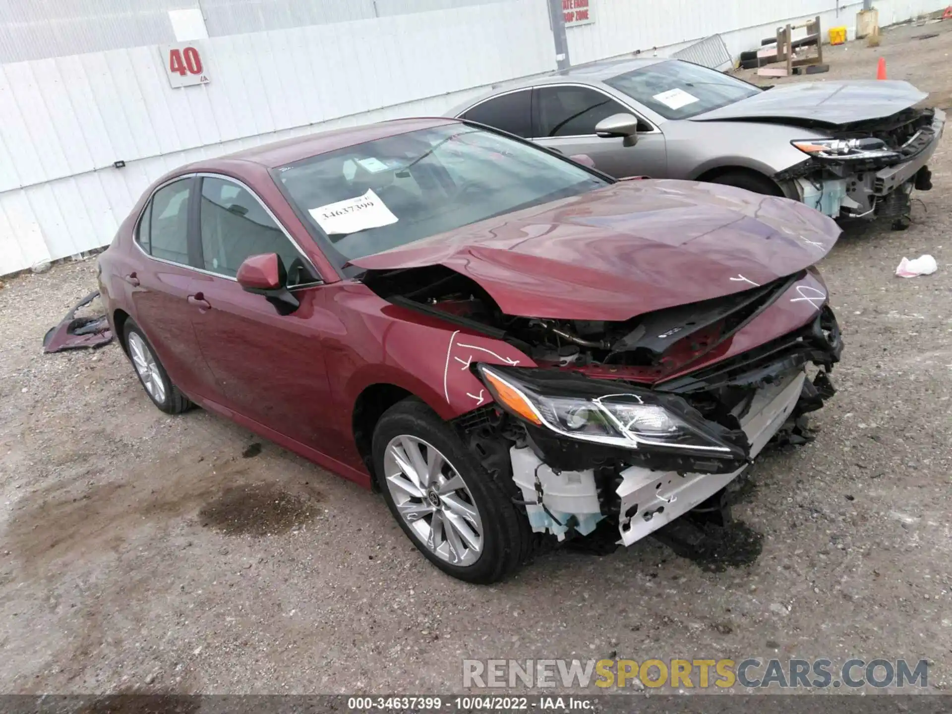 1 Photograph of a damaged car 4T1C11AK3MU440109 TOYOTA CAMRY 2021