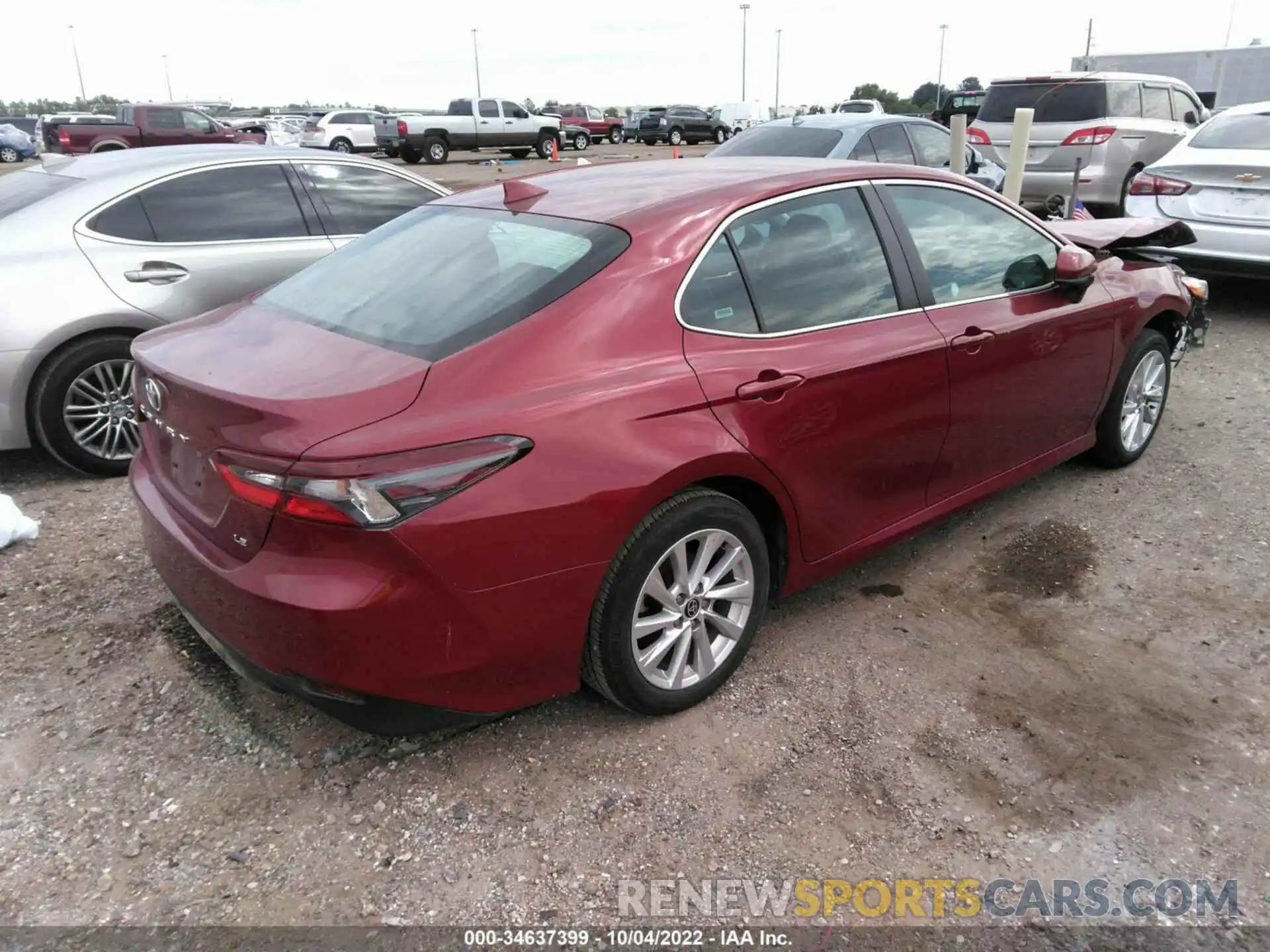 4 Photograph of a damaged car 4T1C11AK3MU440109 TOYOTA CAMRY 2021