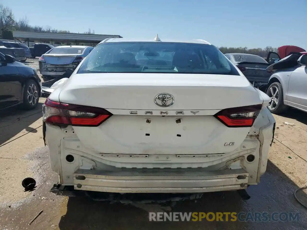 6 Photograph of a damaged car 4T1C11AK3MU443060 TOYOTA CAMRY 2021