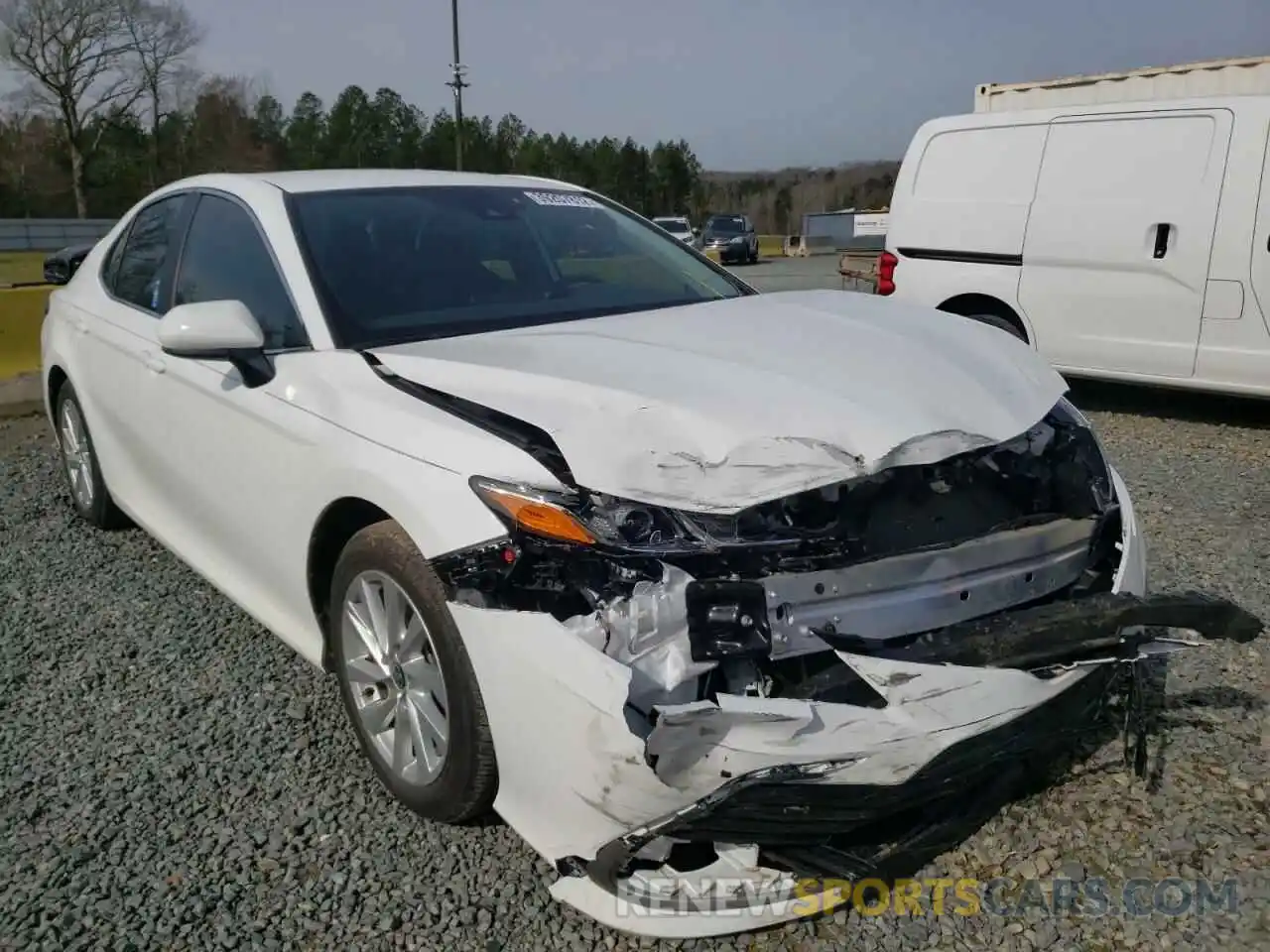 1 Photograph of a damaged car 4T1C11AK3MU443253 TOYOTA CAMRY 2021