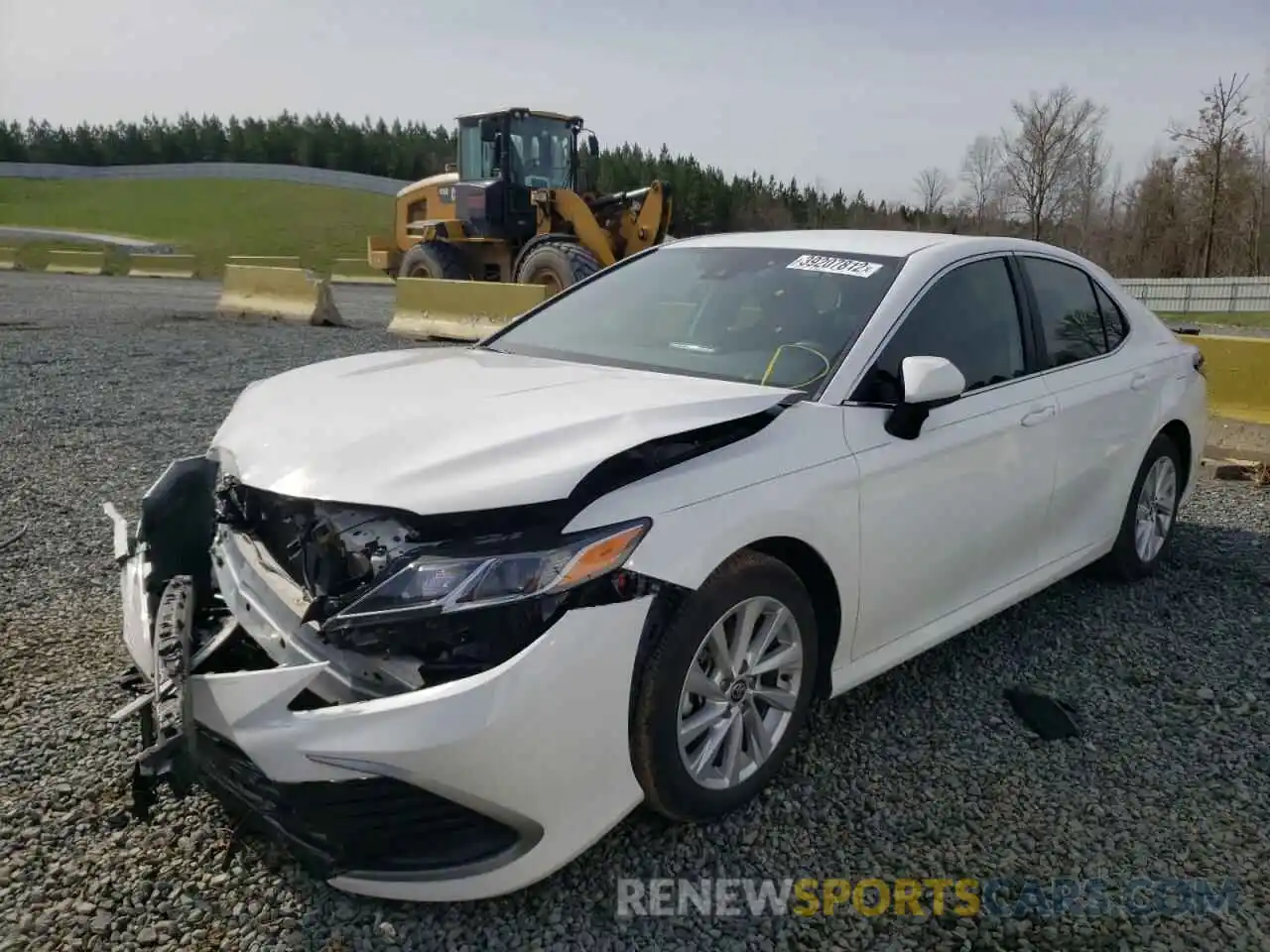 2 Photograph of a damaged car 4T1C11AK3MU443253 TOYOTA CAMRY 2021