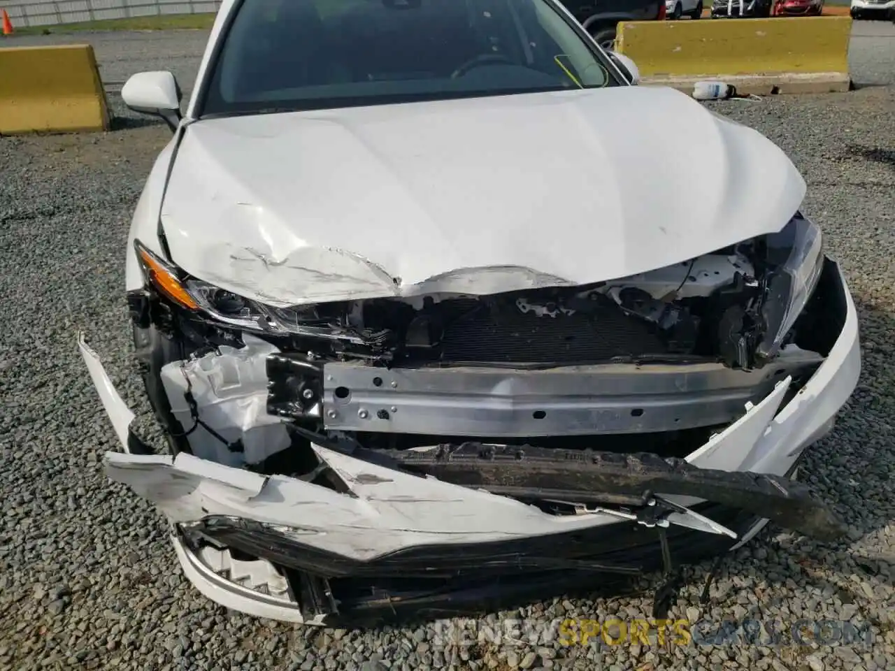 9 Photograph of a damaged car 4T1C11AK3MU443253 TOYOTA CAMRY 2021