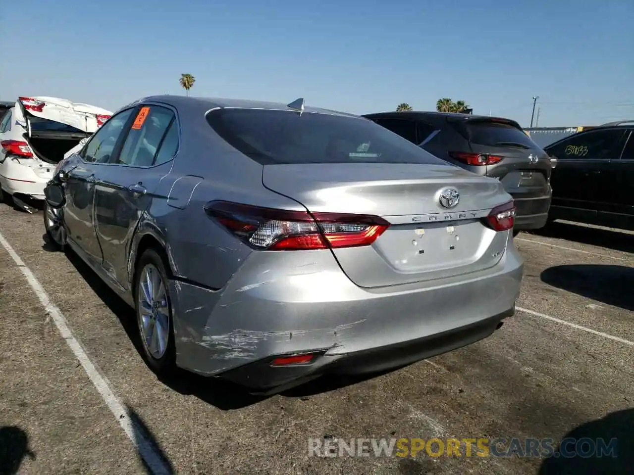 3 Photograph of a damaged car 4T1C11AK3MU444628 TOYOTA CAMRY 2021