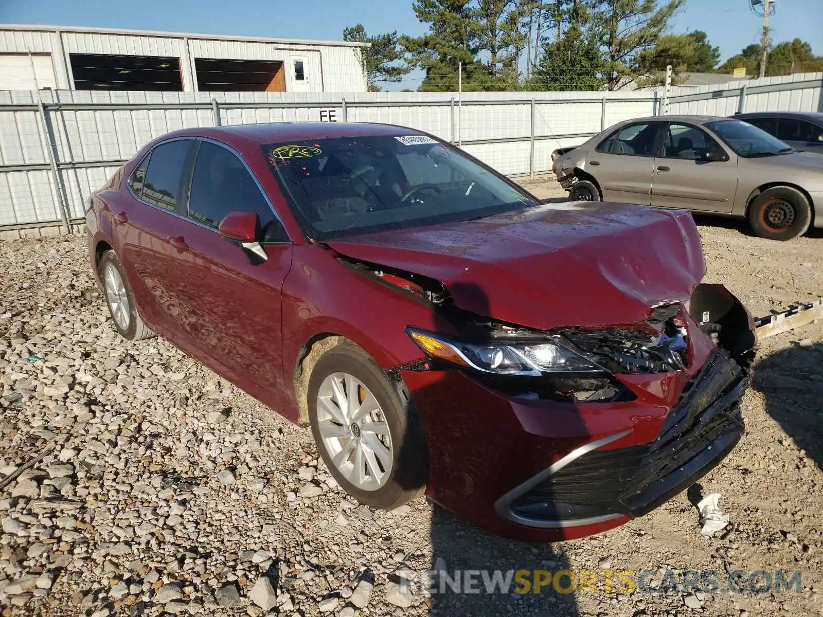 1 Photograph of a damaged car 4T1C11AK3MU444662 TOYOTA CAMRY 2021