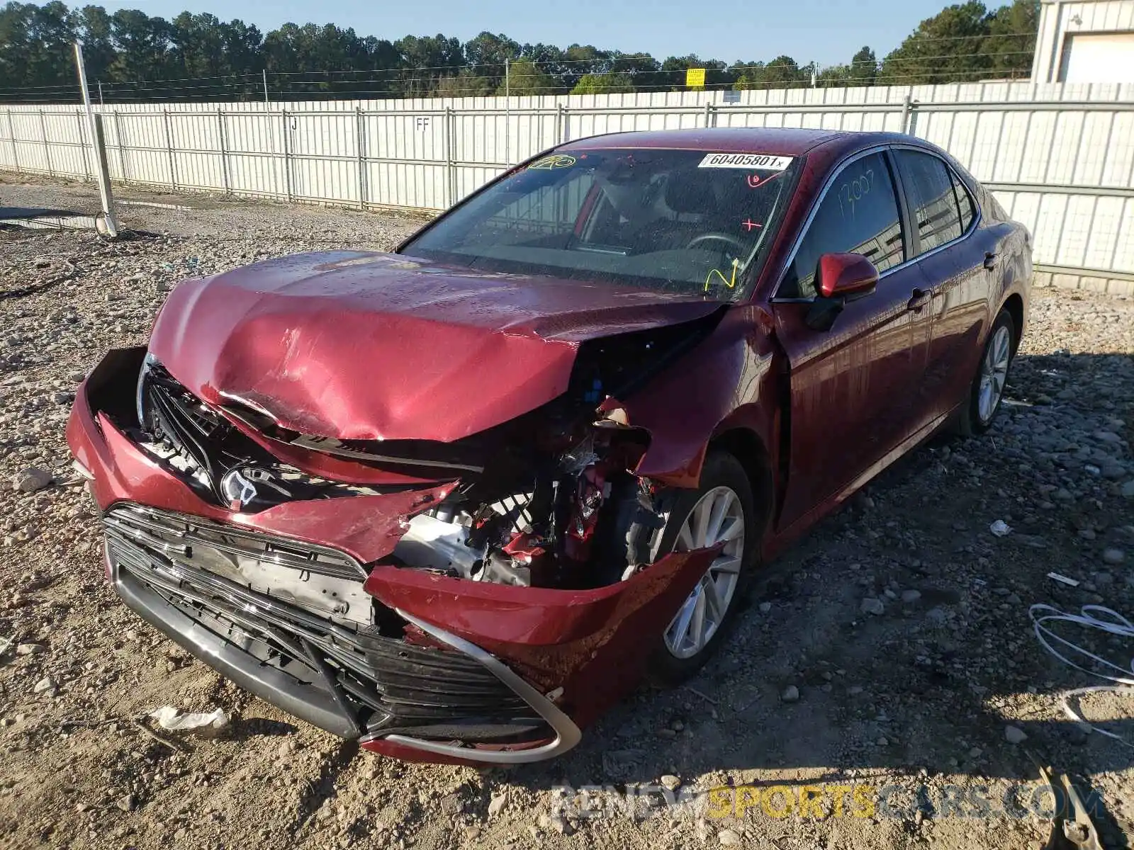 2 Photograph of a damaged car 4T1C11AK3MU444662 TOYOTA CAMRY 2021