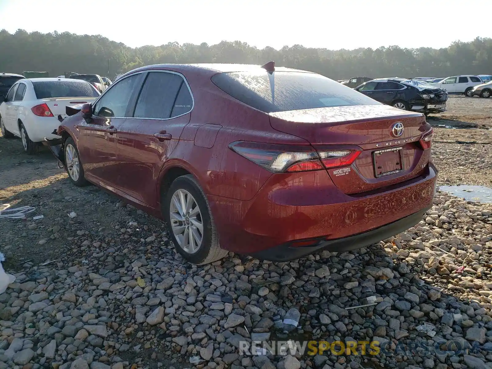 3 Photograph of a damaged car 4T1C11AK3MU444662 TOYOTA CAMRY 2021