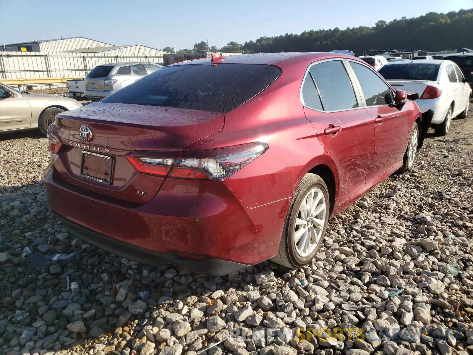 4 Photograph of a damaged car 4T1C11AK3MU444662 TOYOTA CAMRY 2021