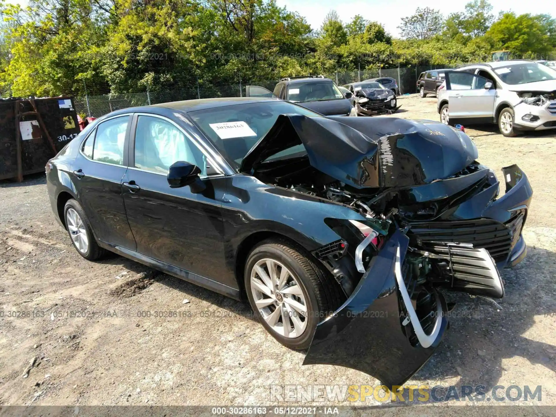 1 Photograph of a damaged car 4T1C11AK3MU449649 TOYOTA CAMRY 2021