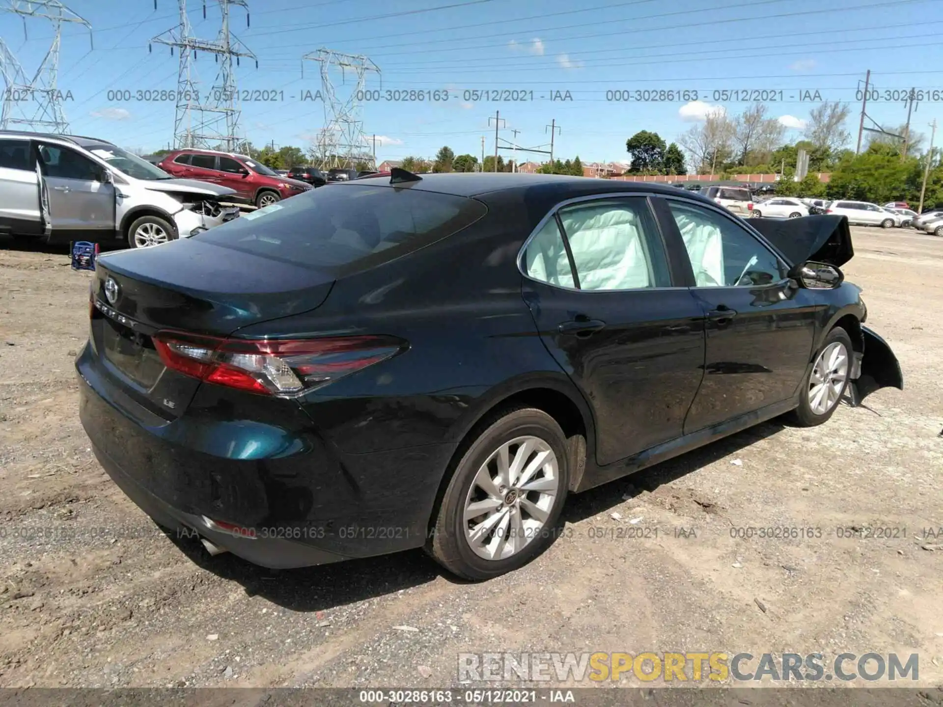 4 Photograph of a damaged car 4T1C11AK3MU449649 TOYOTA CAMRY 2021