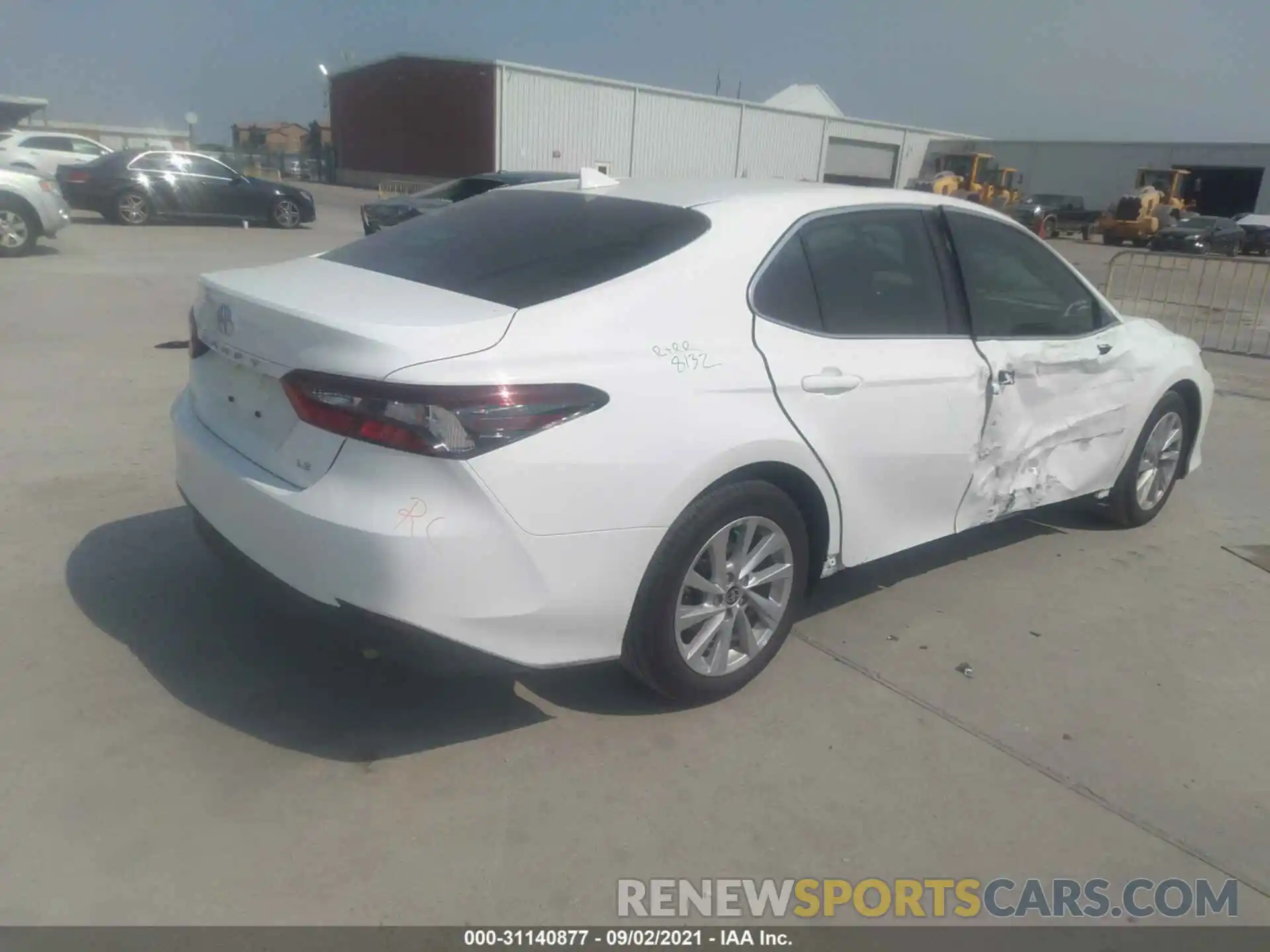 4 Photograph of a damaged car 4T1C11AK3MU460666 TOYOTA CAMRY 2021