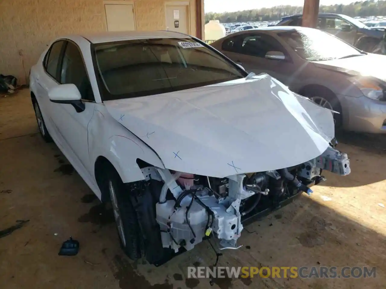 1 Photograph of a damaged car 4T1C11AK3MU465382 TOYOTA CAMRY 2021