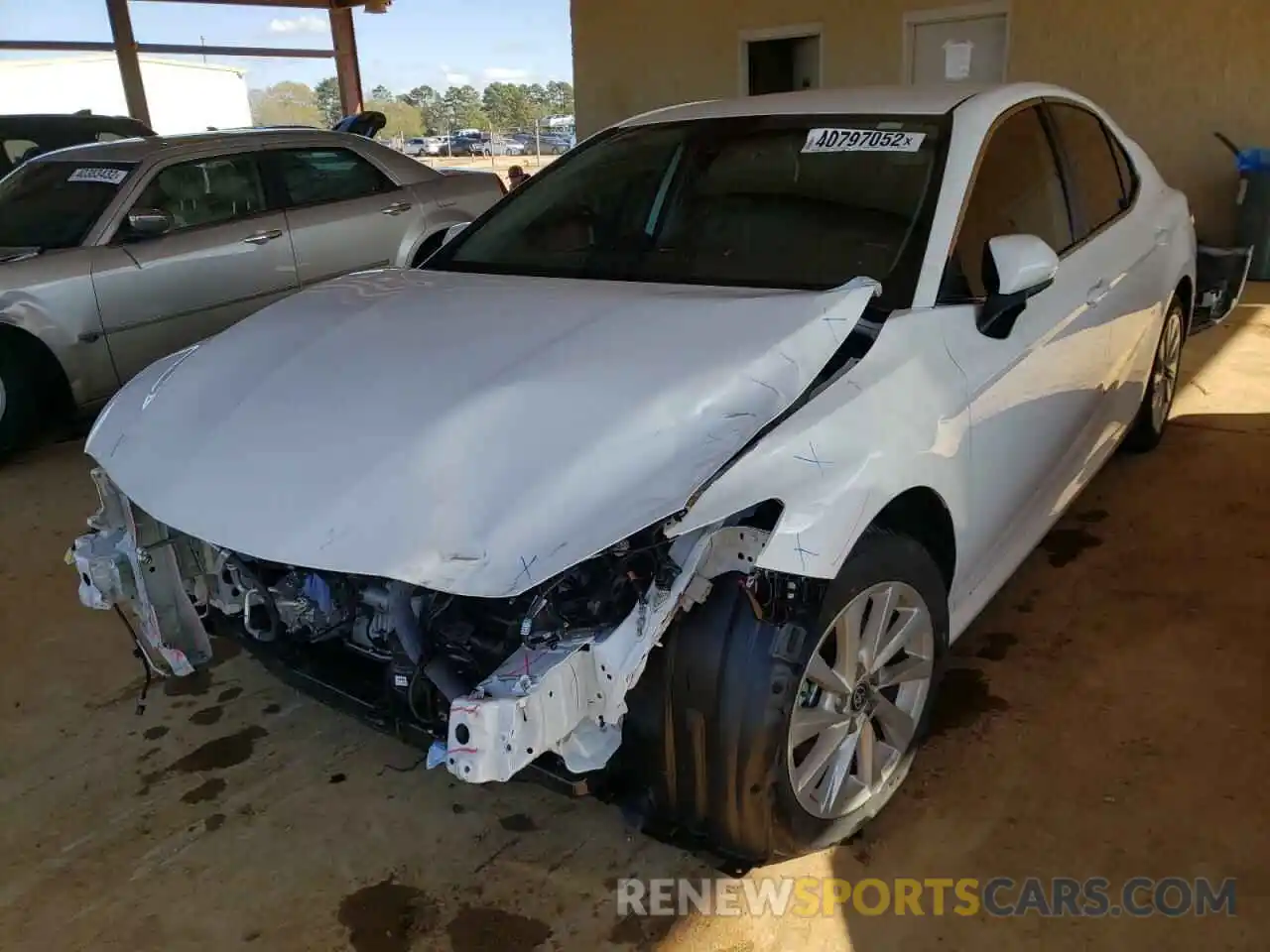 2 Photograph of a damaged car 4T1C11AK3MU465382 TOYOTA CAMRY 2021