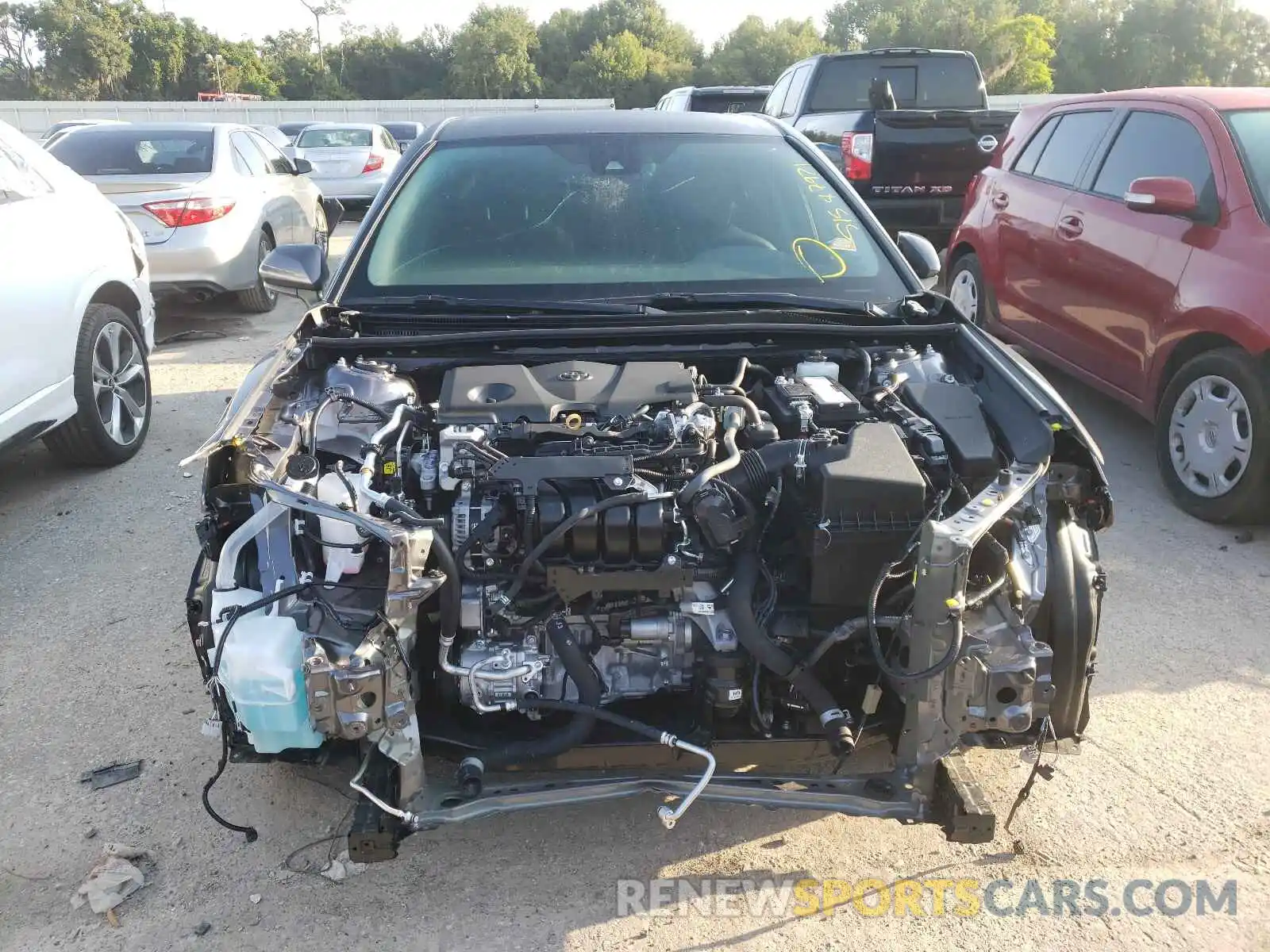 9 Photograph of a damaged car 4T1C11AK3MU470582 TOYOTA CAMRY 2021