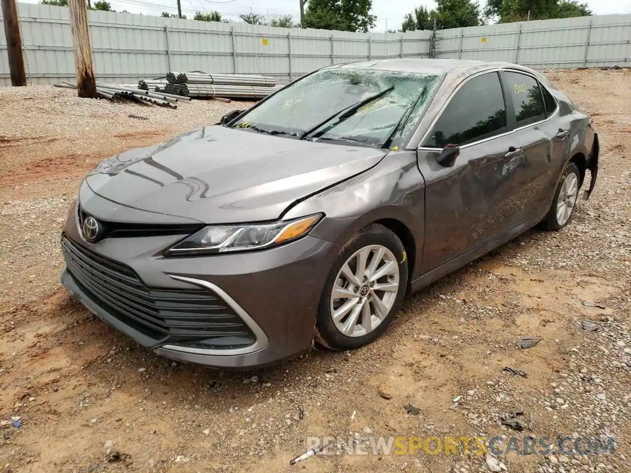 2 Photograph of a damaged car 4T1C11AK3MU471313 TOYOTA CAMRY 2021