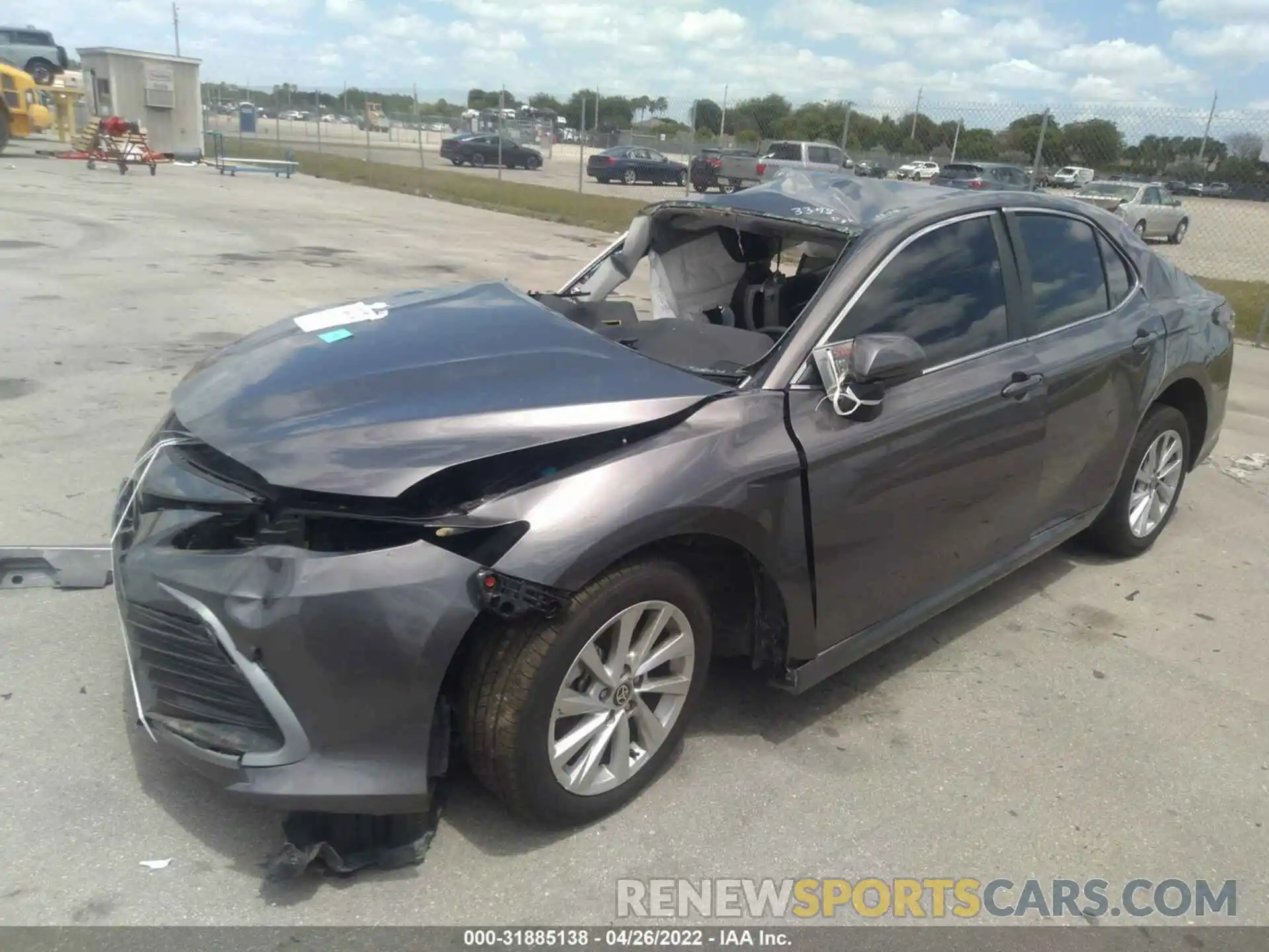 2 Photograph of a damaged car 4T1C11AK3MU473398 TOYOTA CAMRY 2021