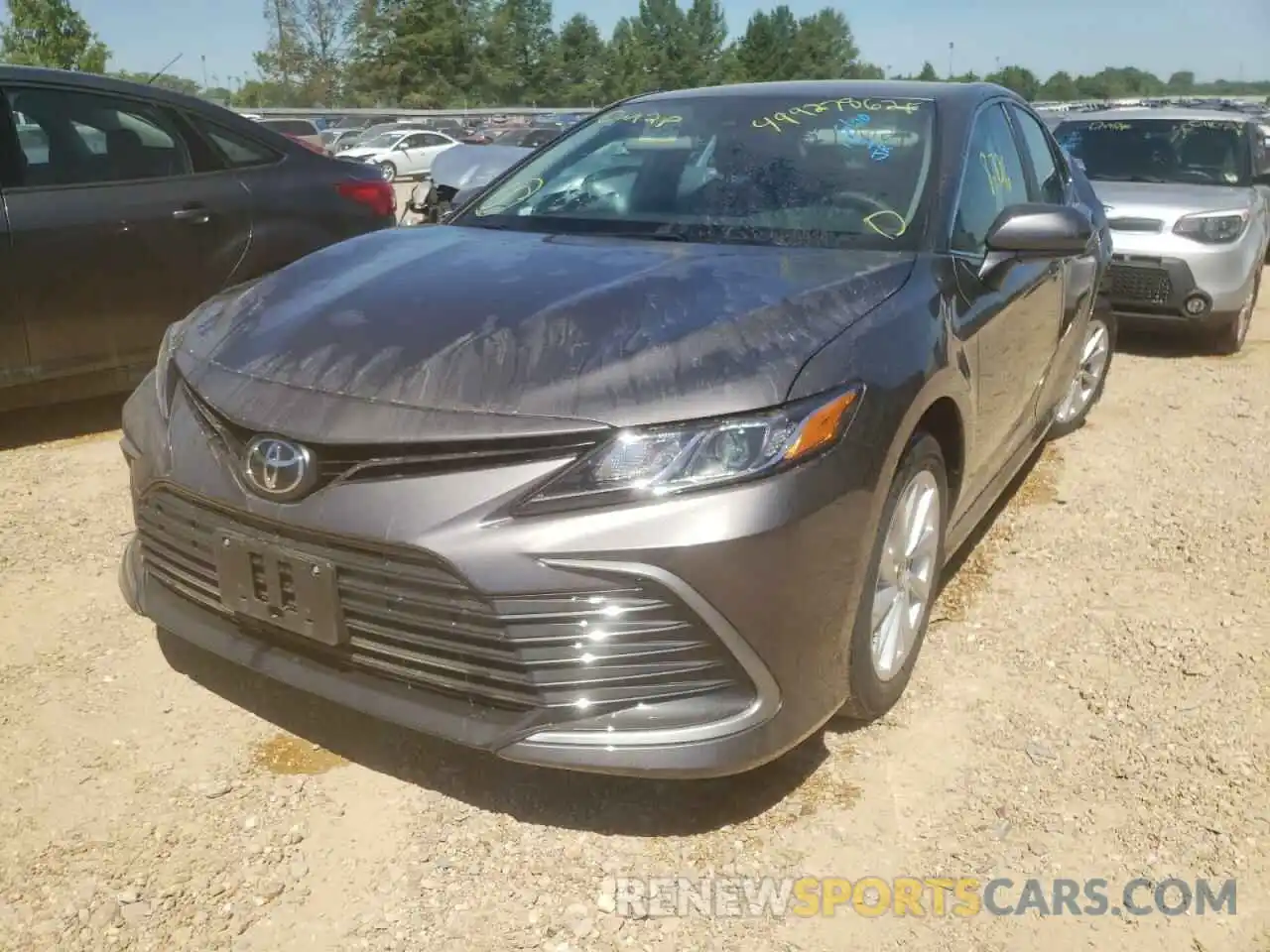 2 Photograph of a damaged car 4T1C11AK3MU477127 TOYOTA CAMRY 2021