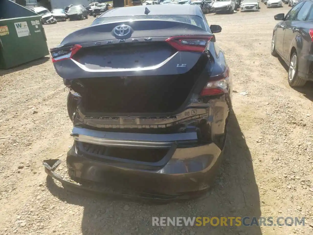 9 Photograph of a damaged car 4T1C11AK3MU477127 TOYOTA CAMRY 2021