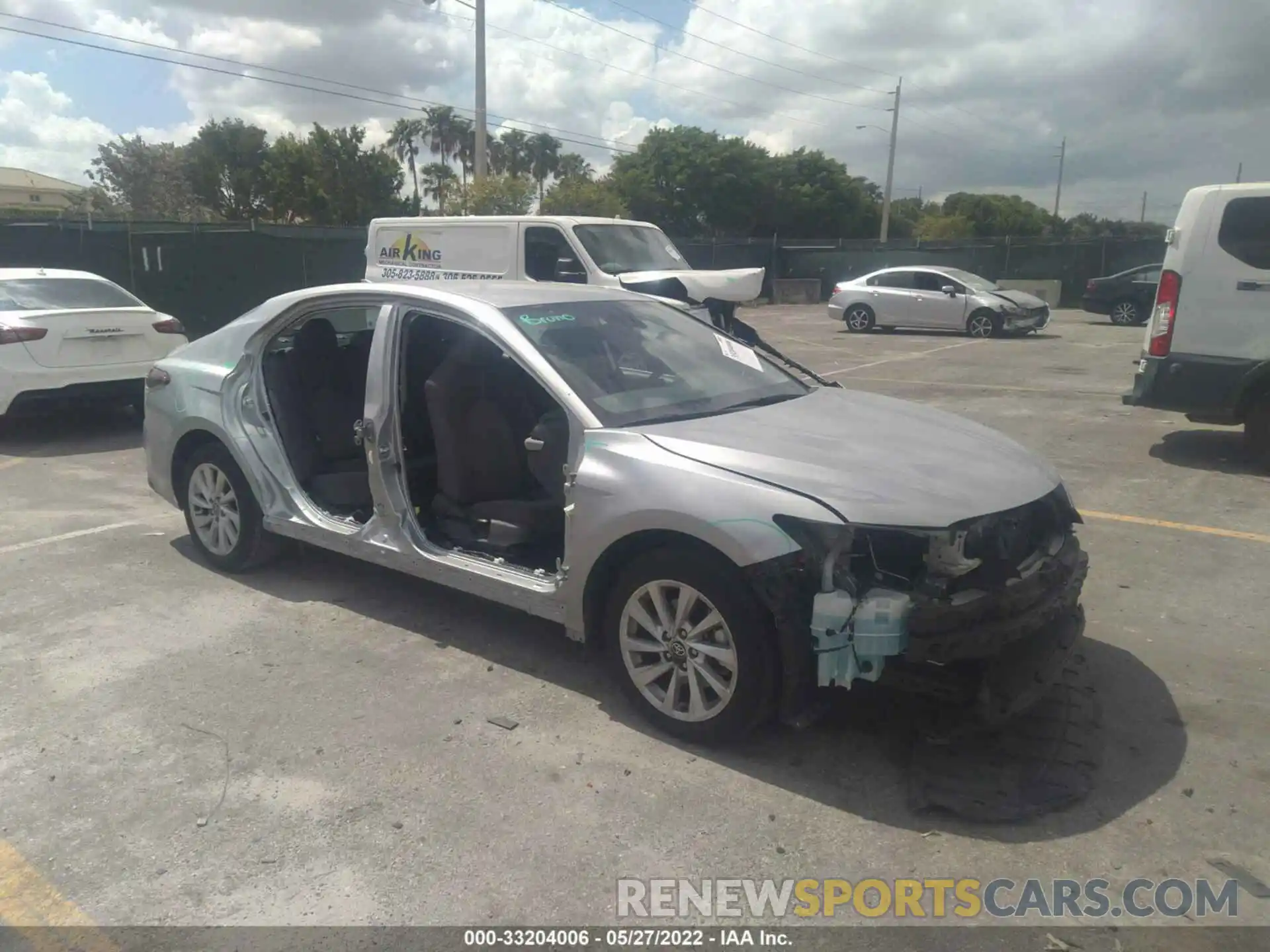 1 Photograph of a damaged car 4T1C11AK3MU477659 TOYOTA CAMRY 2021