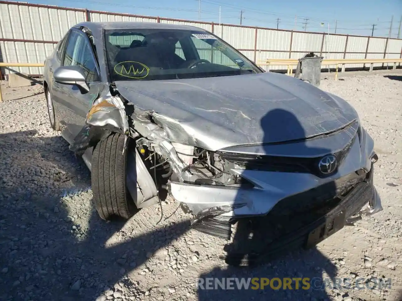 9 Photograph of a damaged car 4T1C11AK3MU478326 TOYOTA CAMRY 2021