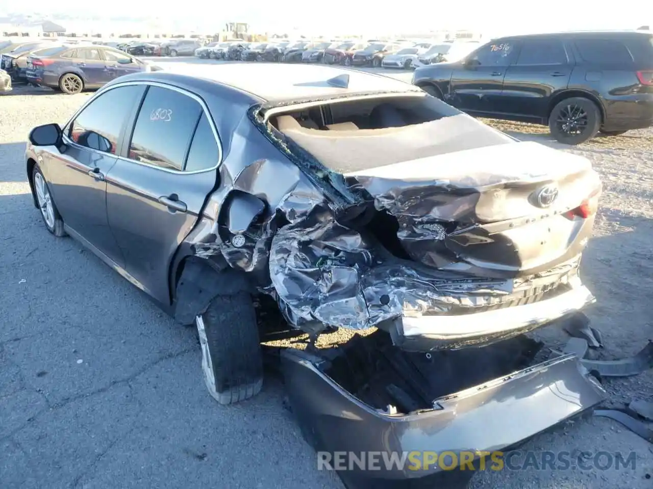 3 Photograph of a damaged car 4T1C11AK3MU489410 TOYOTA CAMRY 2021