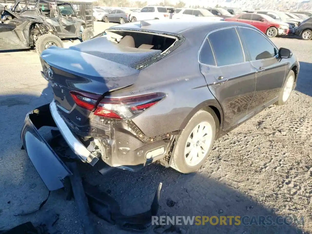 4 Photograph of a damaged car 4T1C11AK3MU489410 TOYOTA CAMRY 2021