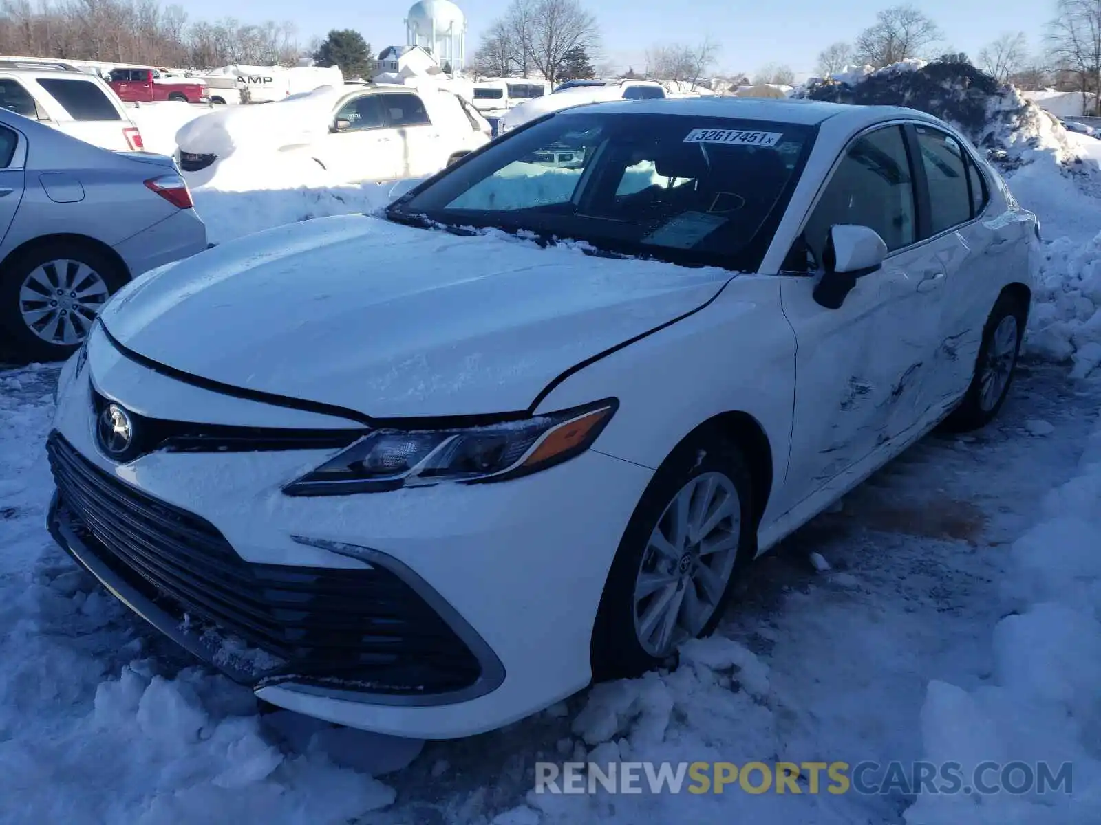 2 Photograph of a damaged car 4T1C11AK3MU515844 TOYOTA CAMRY 2021