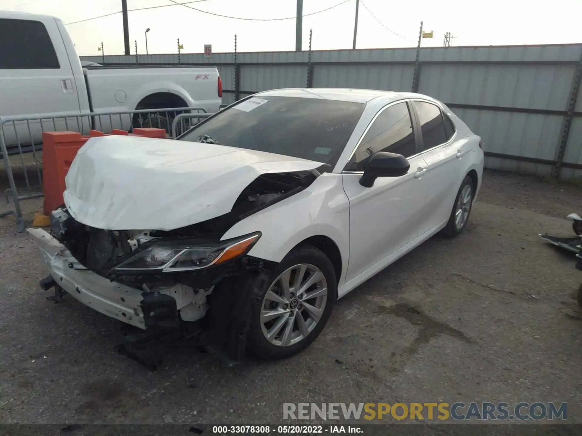 2 Photograph of a damaged car 4T1C11AK3MU520087 TOYOTA CAMRY 2021