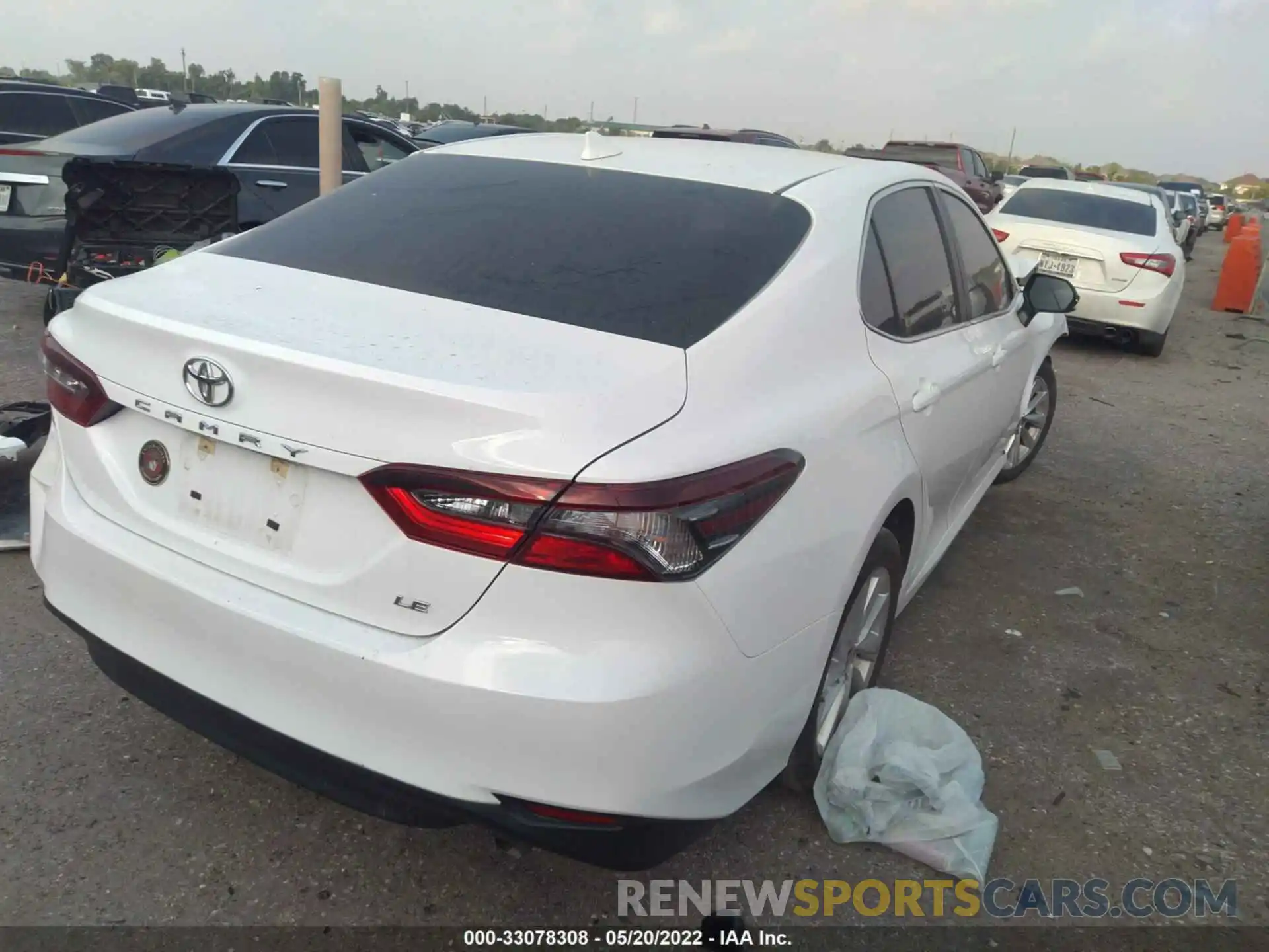 4 Photograph of a damaged car 4T1C11AK3MU520087 TOYOTA CAMRY 2021