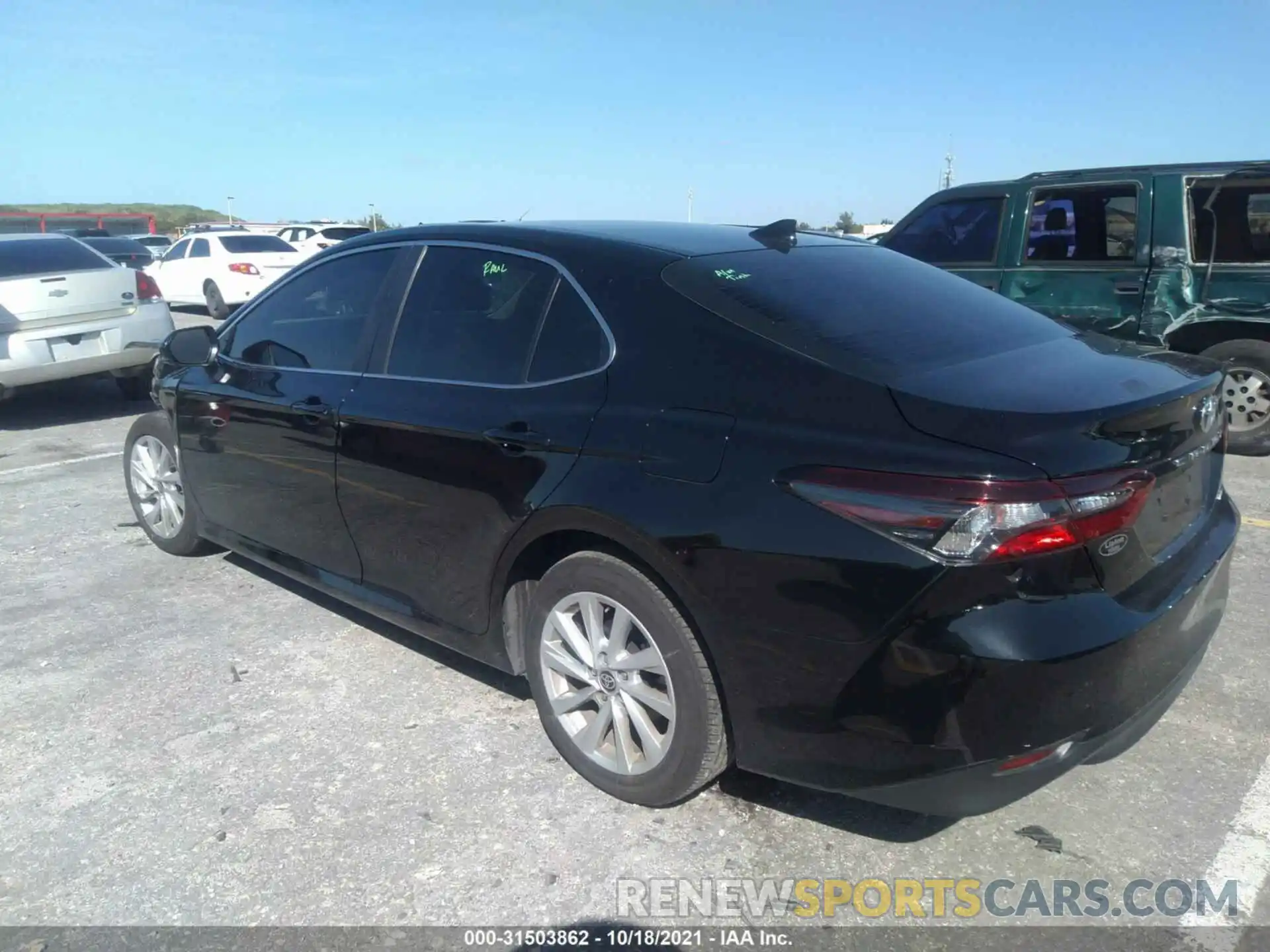 3 Photograph of a damaged car 4T1C11AK3MU523734 TOYOTA CAMRY 2021