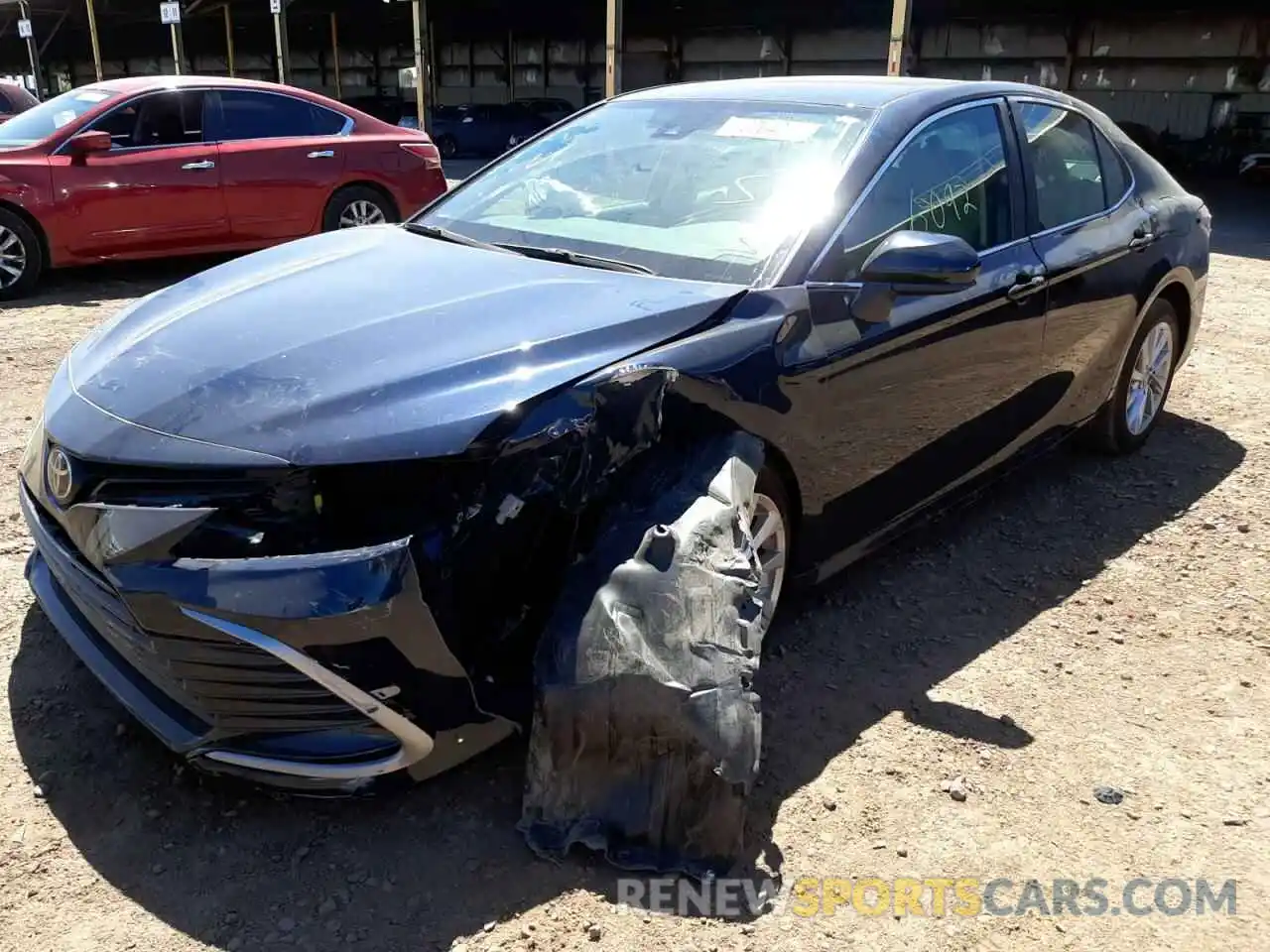 2 Photograph of a damaged car 4T1C11AK3MU546673 TOYOTA CAMRY 2021