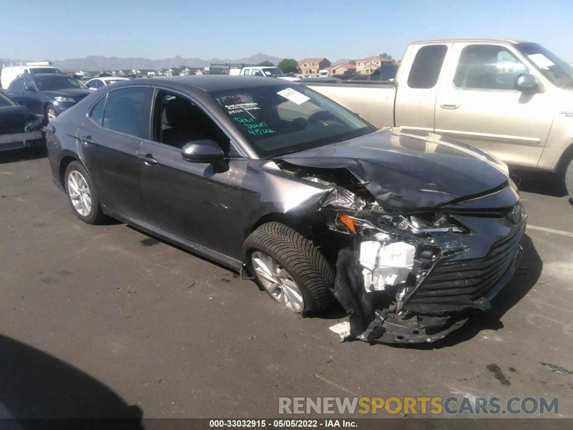 1 Photograph of a damaged car 4T1C11AK3MU554627 TOYOTA CAMRY 2021