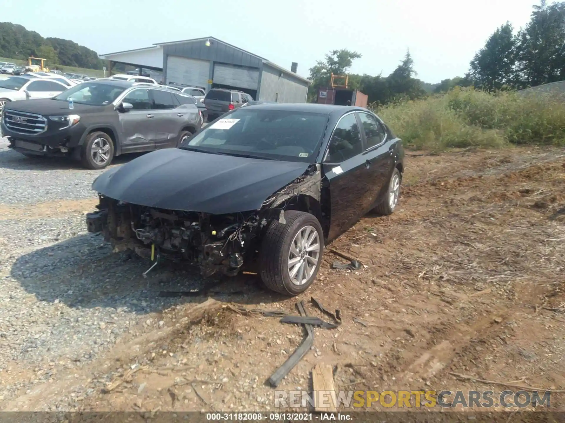 2 Photograph of a damaged car 4T1C11AK3MU557768 TOYOTA CAMRY 2021