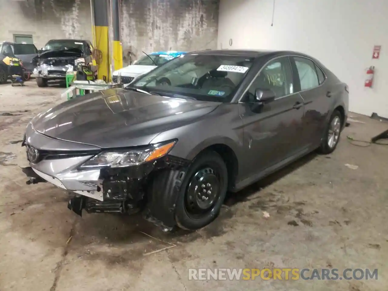 2 Photograph of a damaged car 4T1C11AK3MU571492 TOYOTA CAMRY 2021