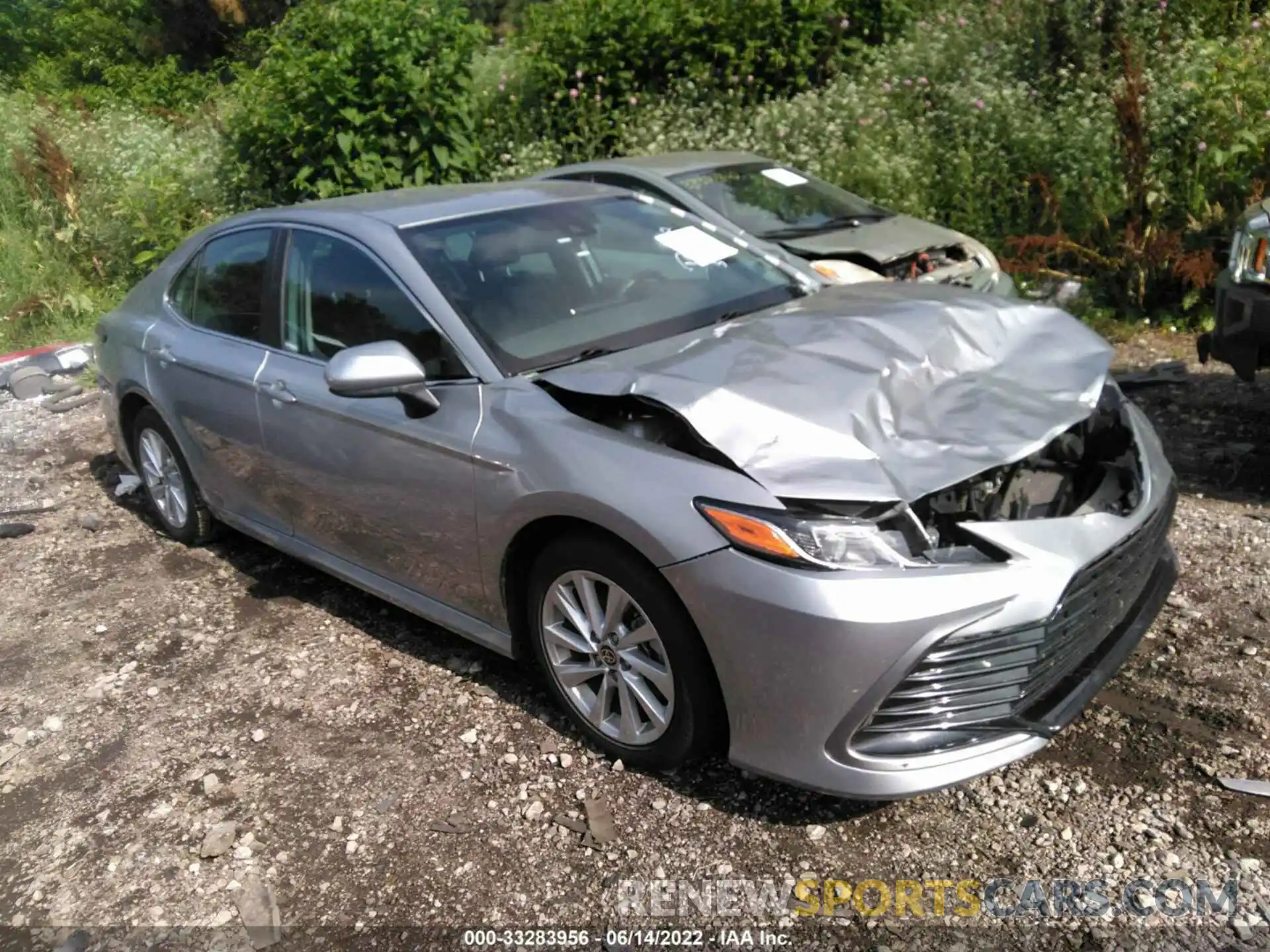 1 Photograph of a damaged car 4T1C11AK3MU573954 TOYOTA CAMRY 2021