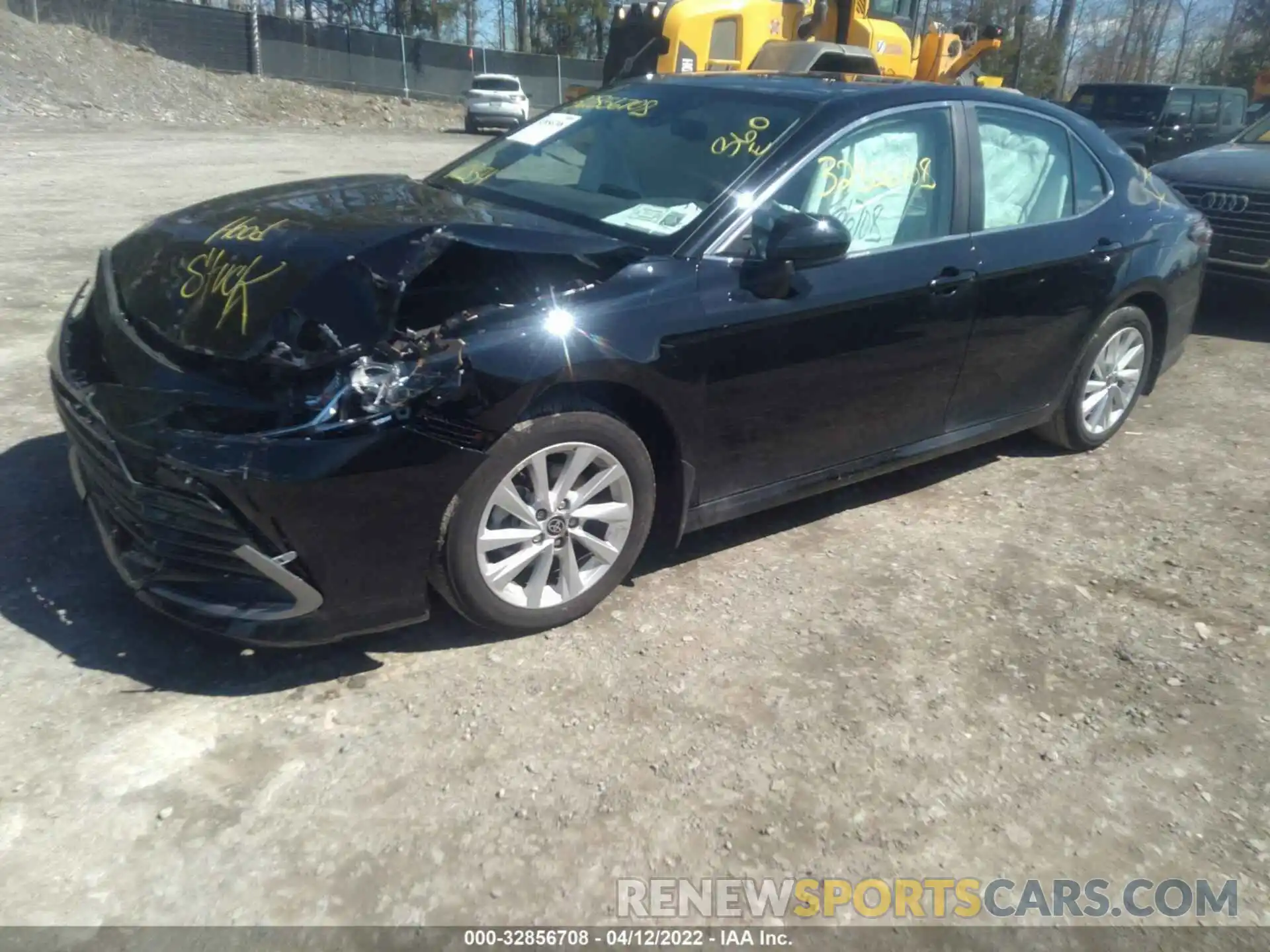 2 Photograph of a damaged car 4T1C11AK3MU575767 TOYOTA CAMRY 2021