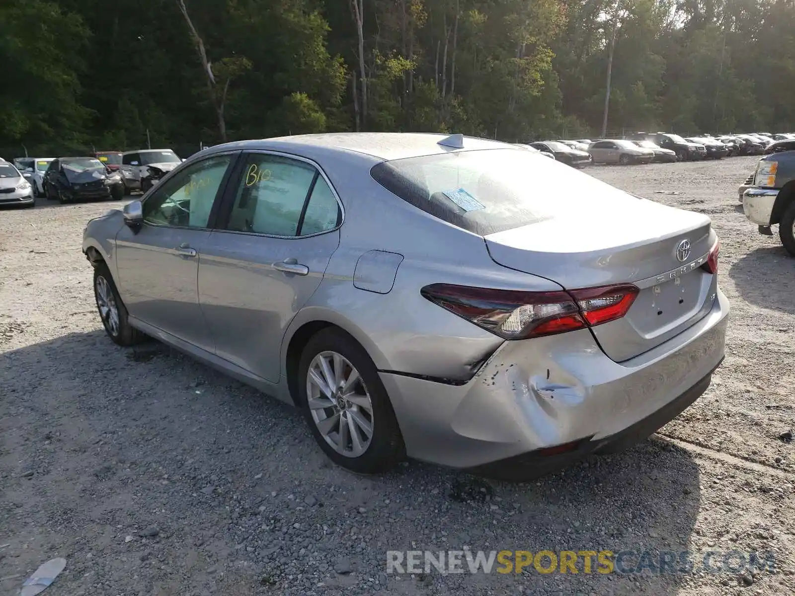 3 Photograph of a damaged car 4T1C11AK3MU577275 TOYOTA CAMRY 2021