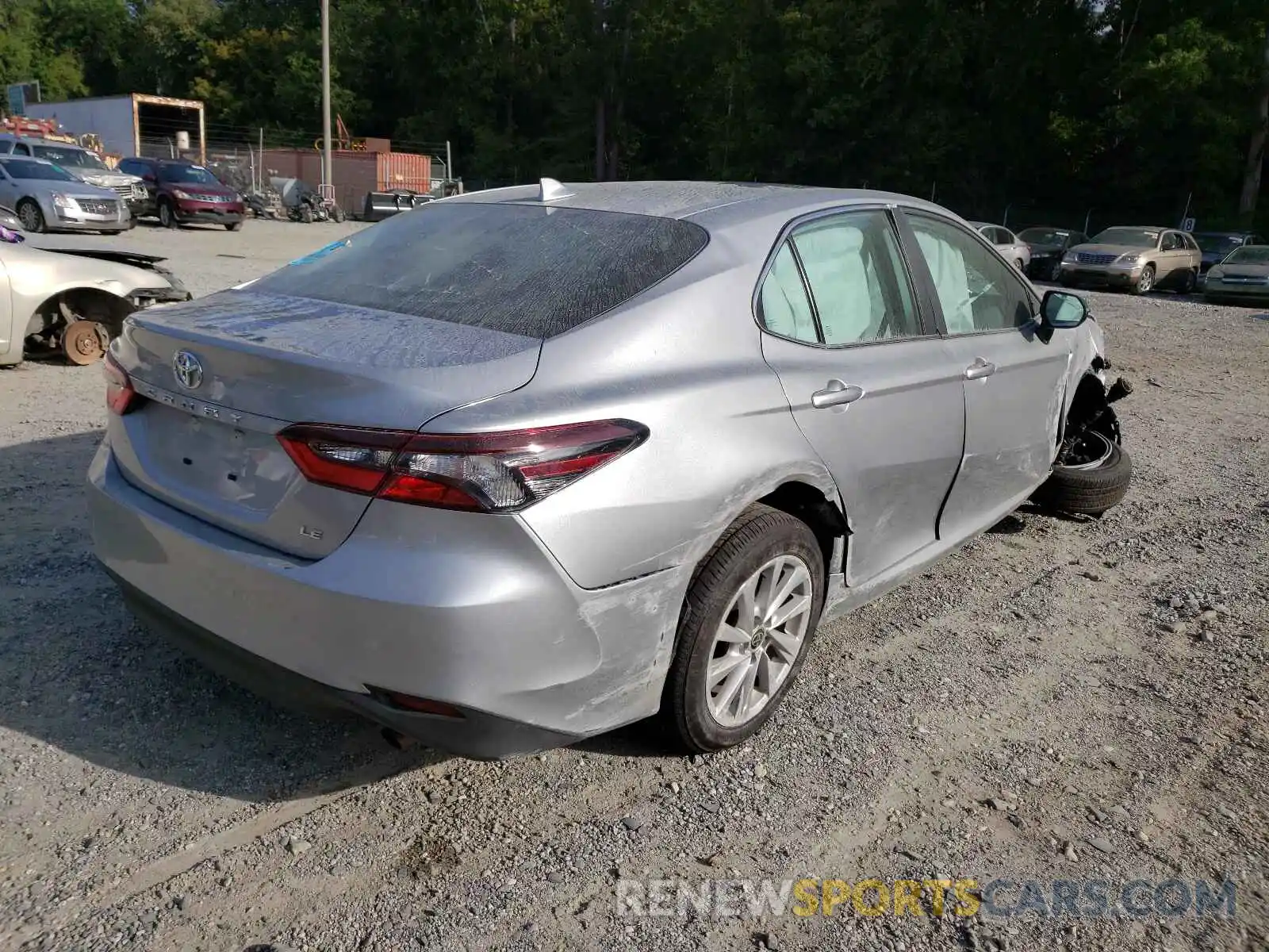 4 Photograph of a damaged car 4T1C11AK3MU577275 TOYOTA CAMRY 2021