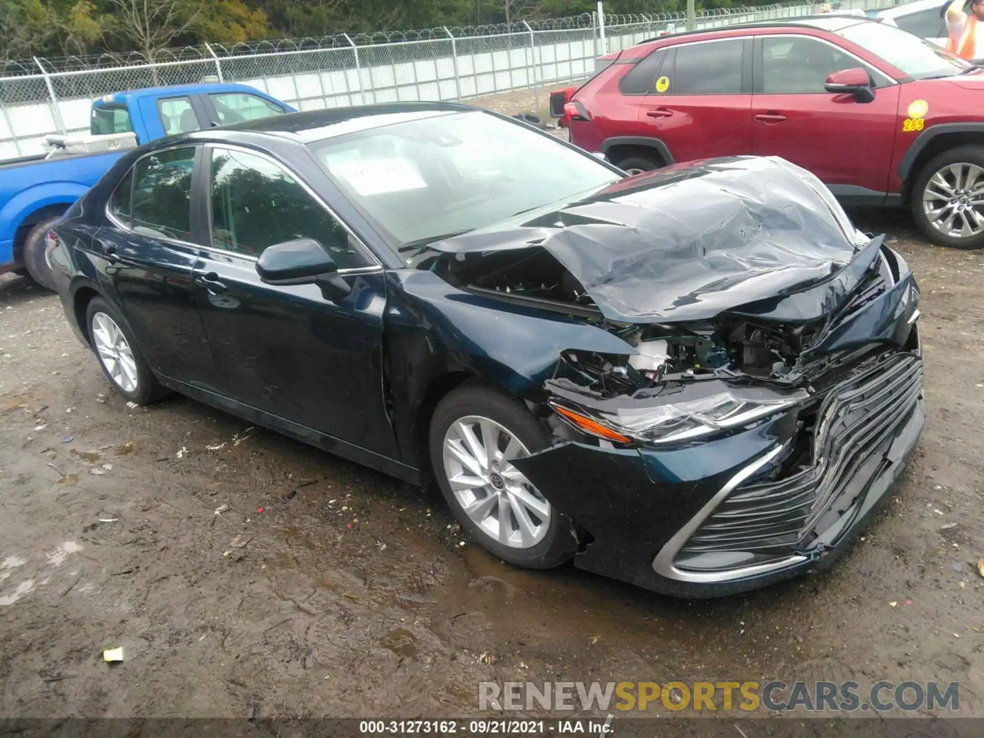 1 Photograph of a damaged car 4T1C11AK3MU590169 TOYOTA CAMRY 2021