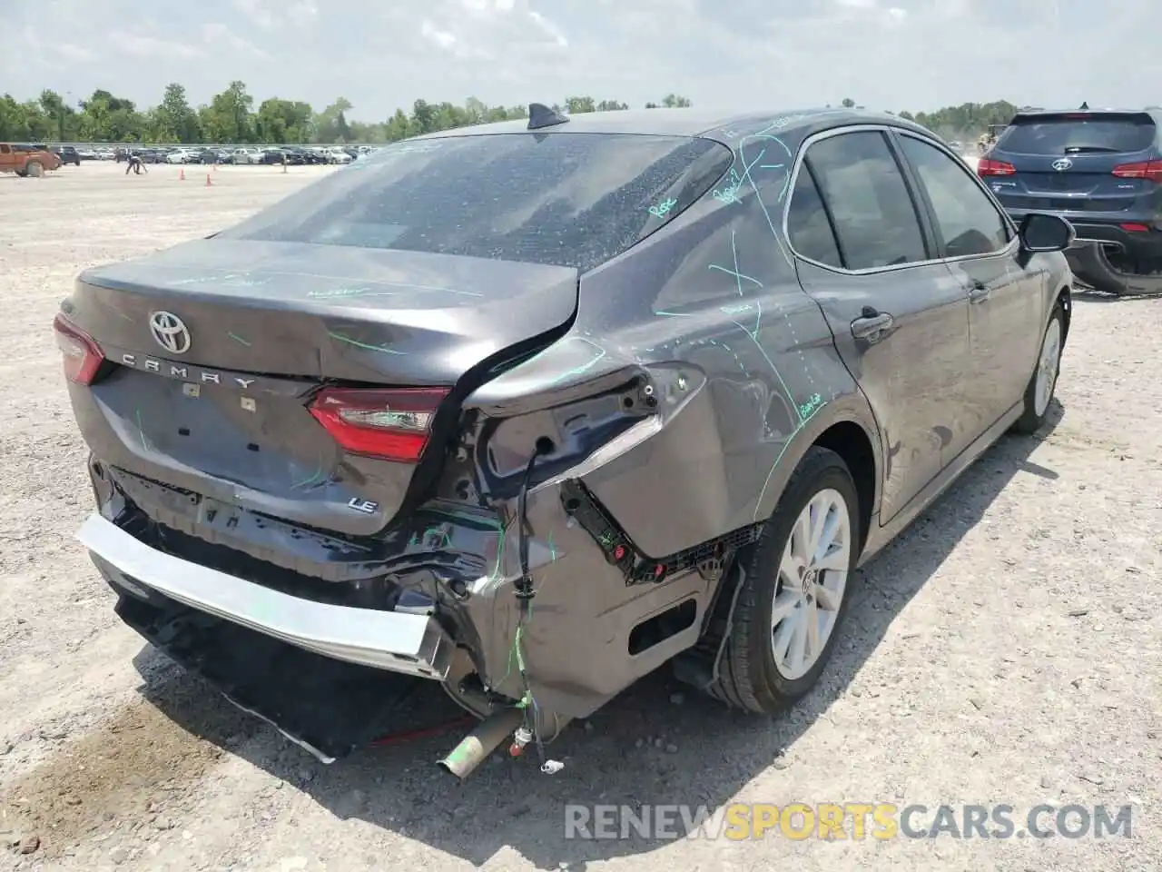 4 Photograph of a damaged car 4T1C11AK3MU590964 TOYOTA CAMRY 2021