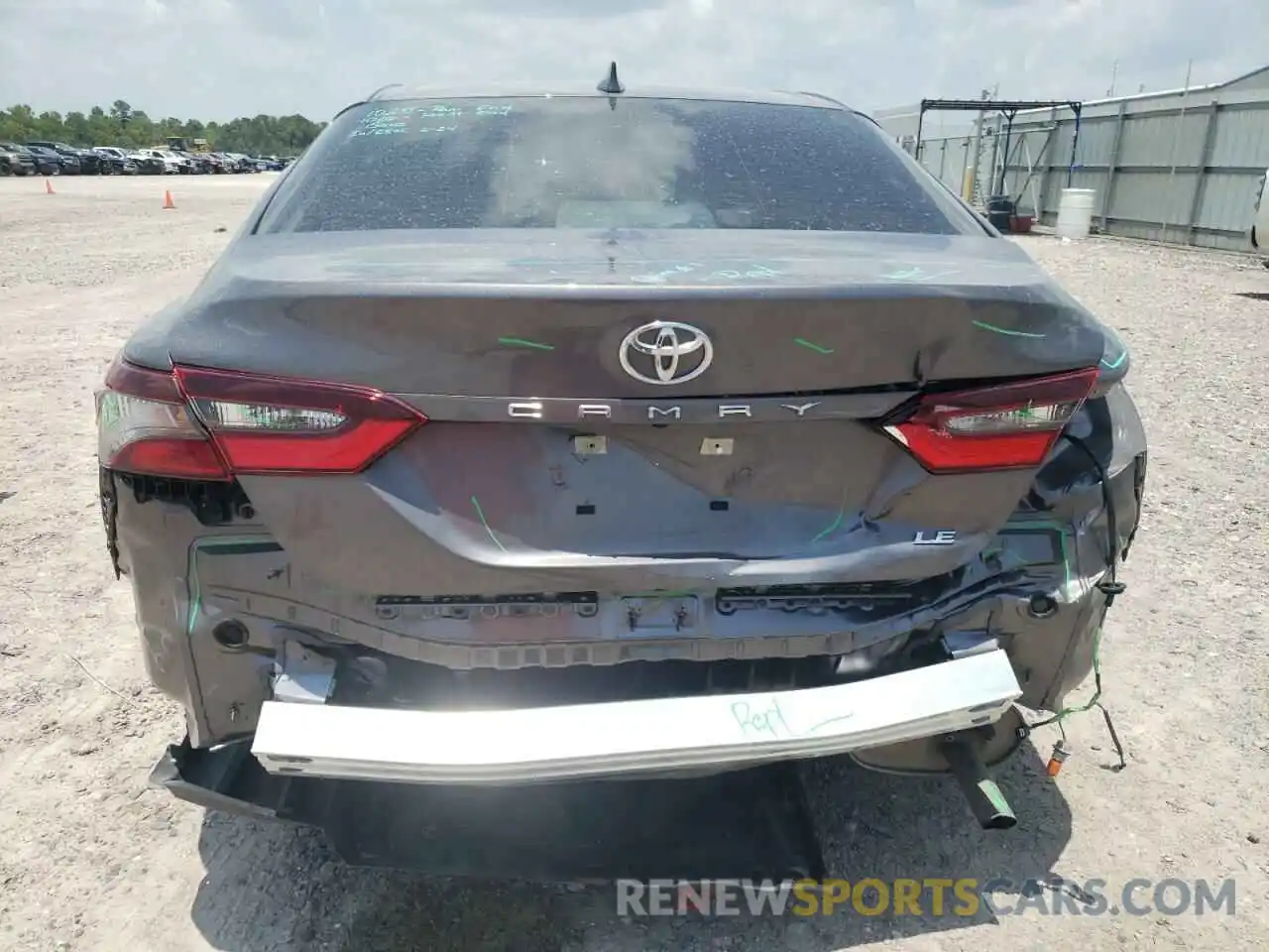 9 Photograph of a damaged car 4T1C11AK3MU590964 TOYOTA CAMRY 2021