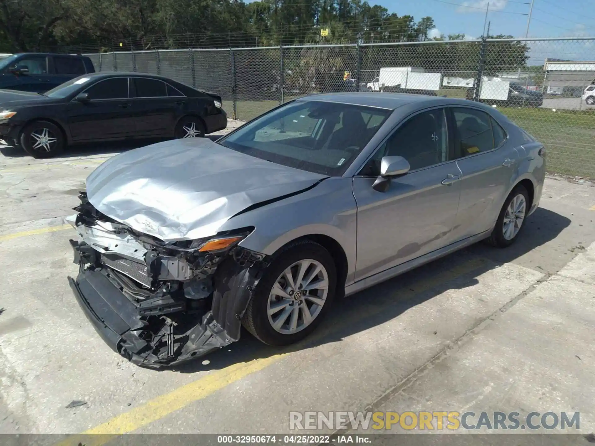 2 Photograph of a damaged car 4T1C11AK3MU592682 TOYOTA CAMRY 2021