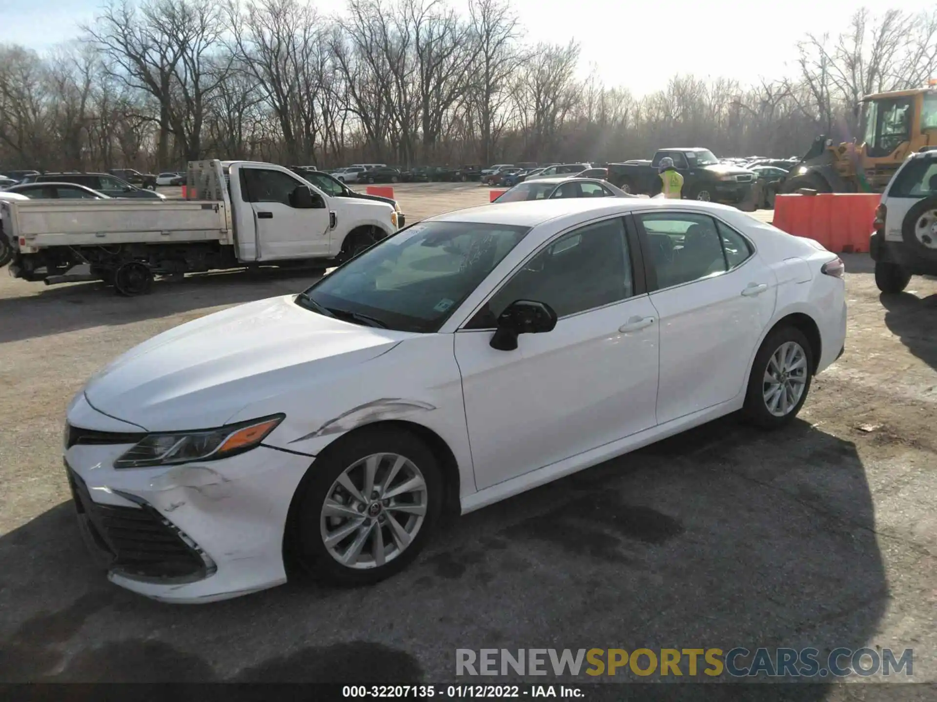 2 Photograph of a damaged car 4T1C11AK3MU592780 TOYOTA CAMRY 2021