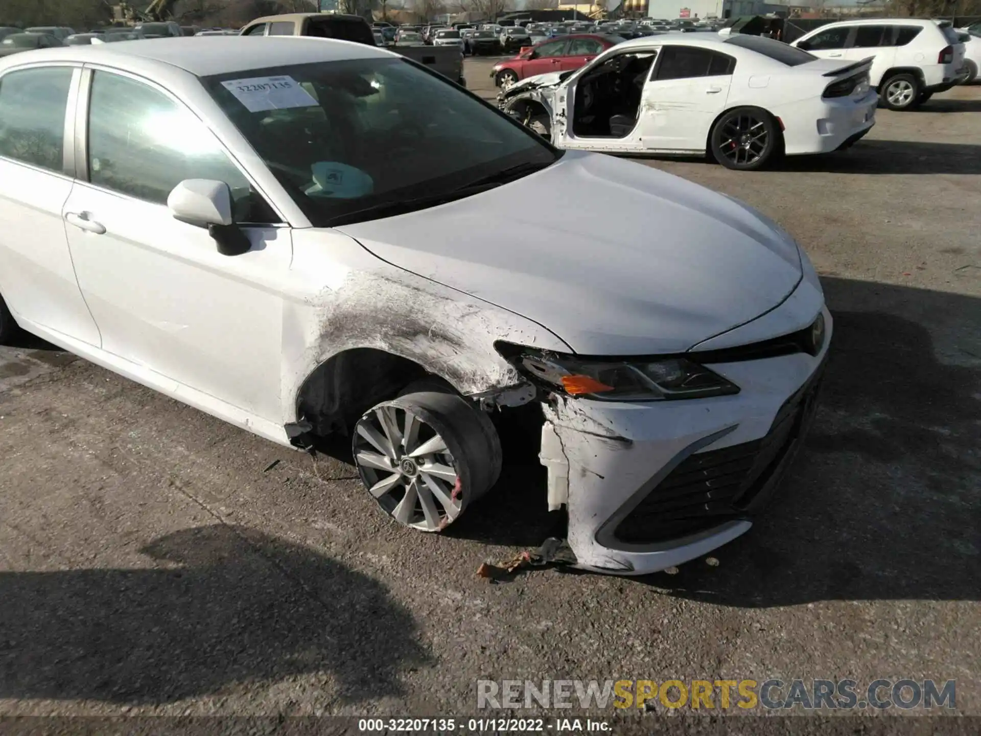 6 Photograph of a damaged car 4T1C11AK3MU592780 TOYOTA CAMRY 2021