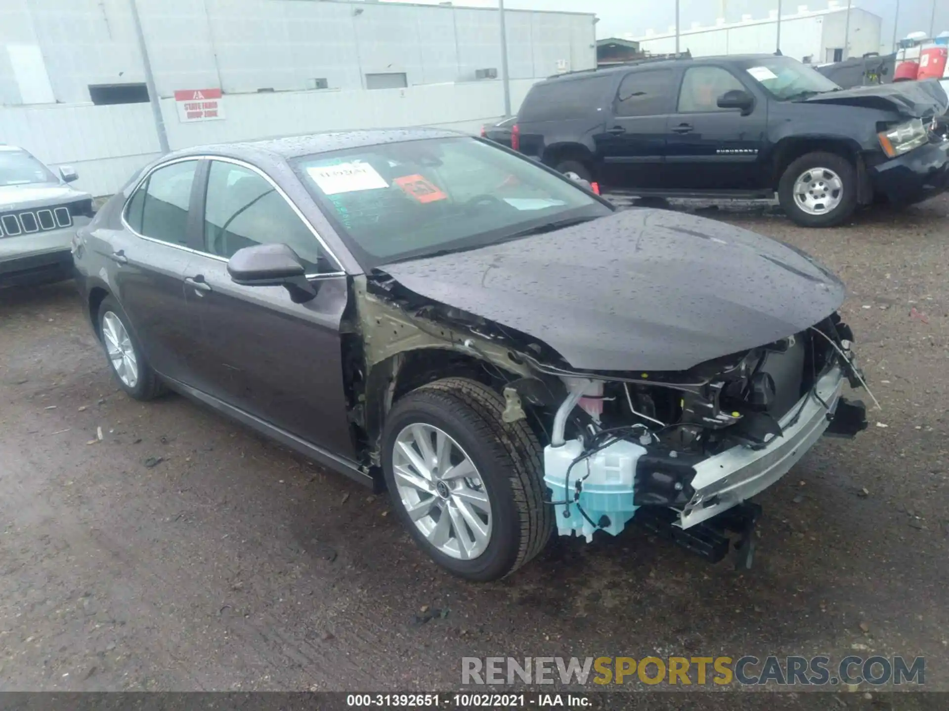 1 Photograph of a damaged car 4T1C11AK3MU613675 TOYOTA CAMRY 2021