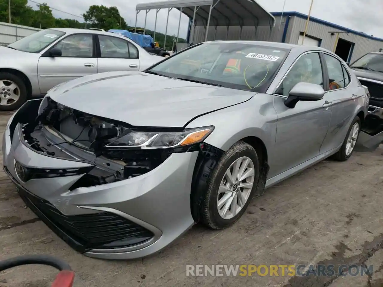 2 Photograph of a damaged car 4T1C11AK3MU615815 TOYOTA CAMRY 2021