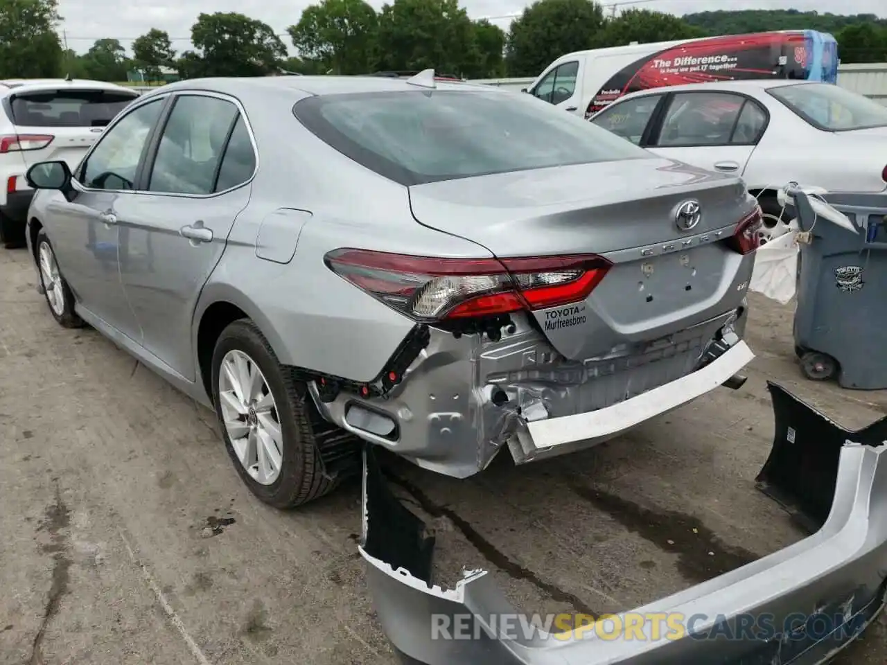 3 Photograph of a damaged car 4T1C11AK3MU615815 TOYOTA CAMRY 2021